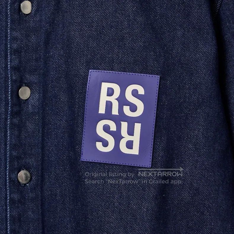 Raf Simons Raf Simons Unisex denim logo shirt Size US S / EU 44-46 / 1 - 3 Thumbnail