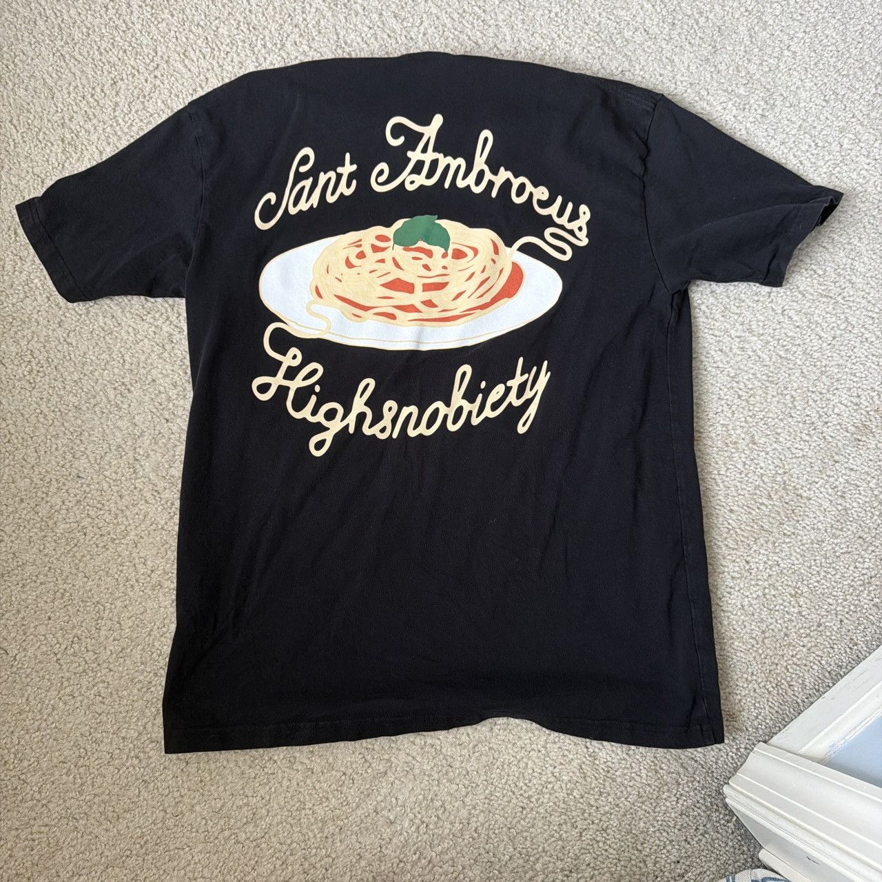 Highsnobiety X Sant Ambroeus Collab in Black, Men's — image 2 of 2