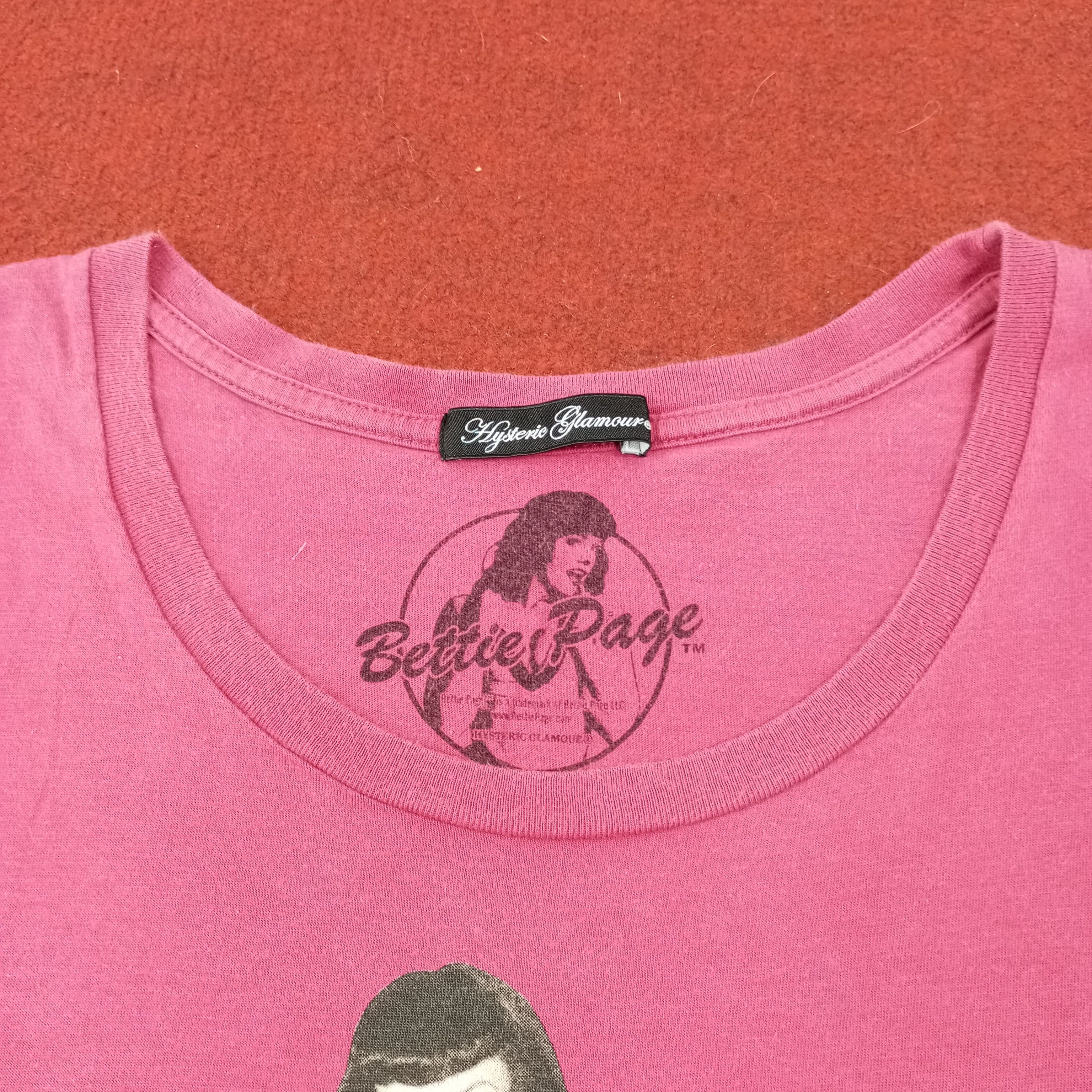 Hysteric Glamour Hysteric Glamour Bettie Page Japanese Brand Tshirt Fashion Size S / US 4 / IT 40 - 6 Thumbnail