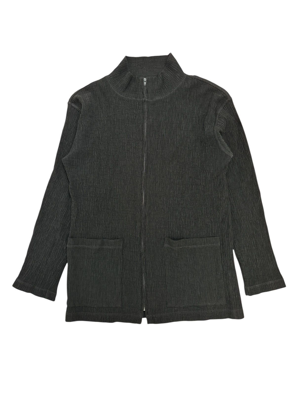 Issey Miyake Pleated Track Jacket Size US M / EU 48-50 / 2 - 1 Thumbnail