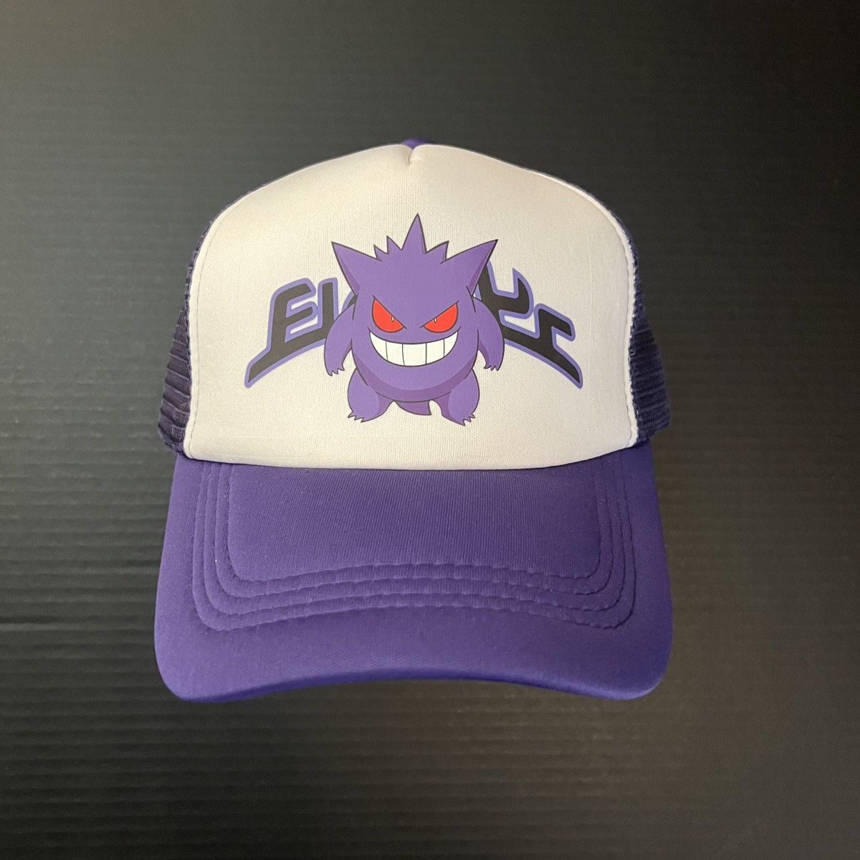 Ecosys Ecosys Gengar Pokemon Trucker Hat - Purple Size ONE SIZE - 1 Preview