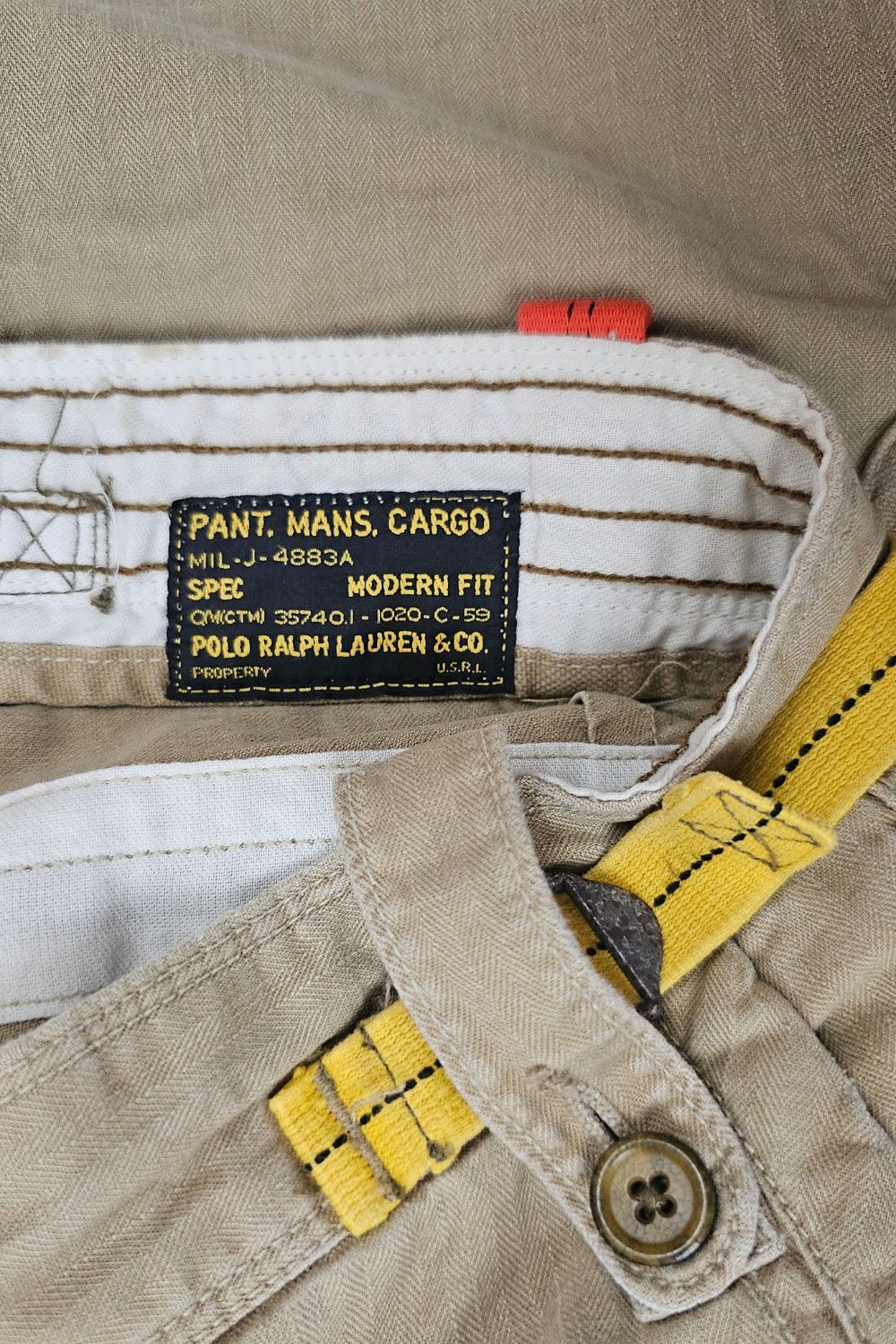 Polo Ralph Lauren Polo RL US-RL “Troop / Paratrooper” Cargo (c. 2007) - 30/32 Size US 30 / EU 46 - 12 Thumbnail