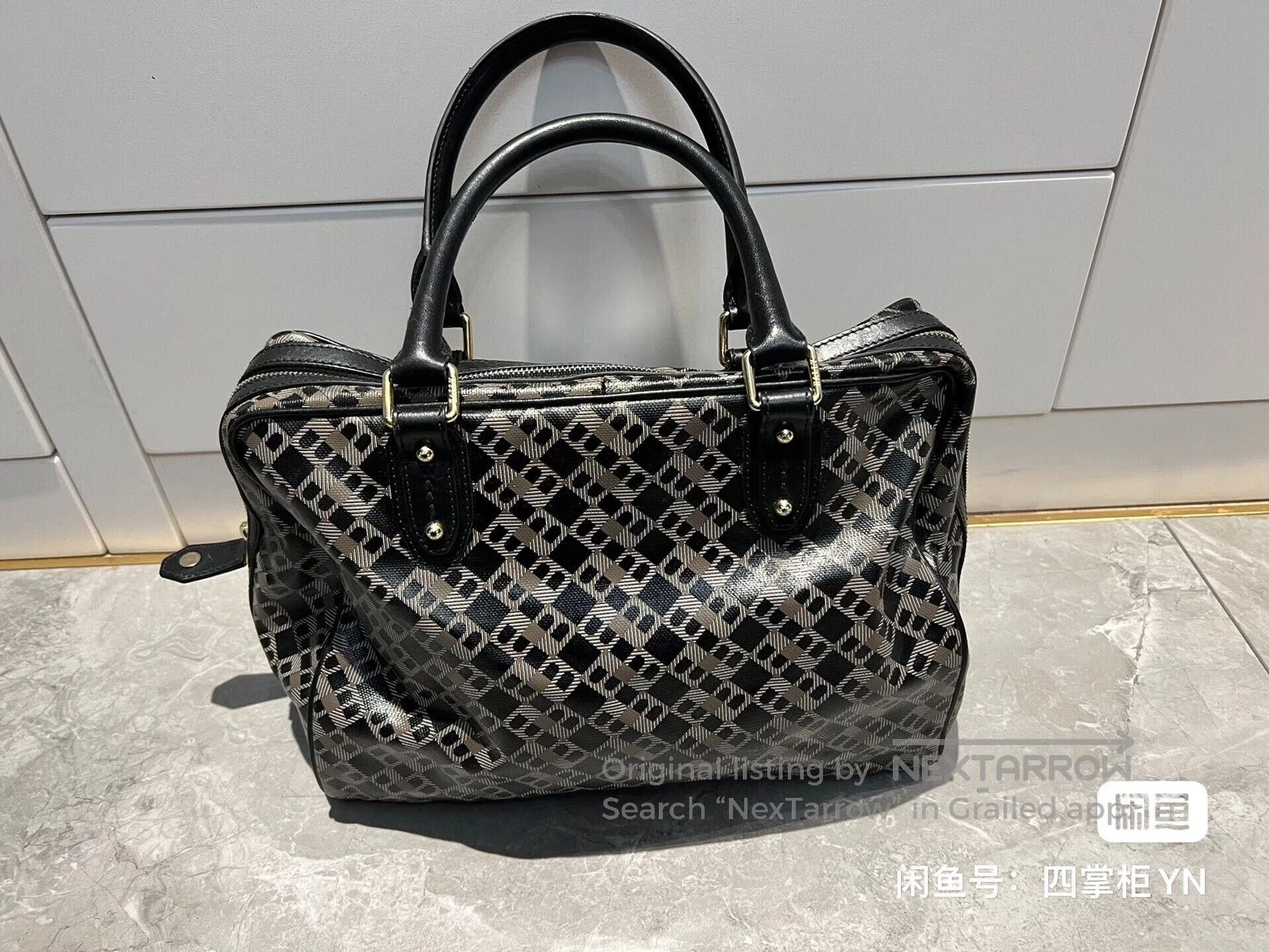 Bally Bally Large Boston Tote Bag. Size ONE SIZE - 2 Thumbnail