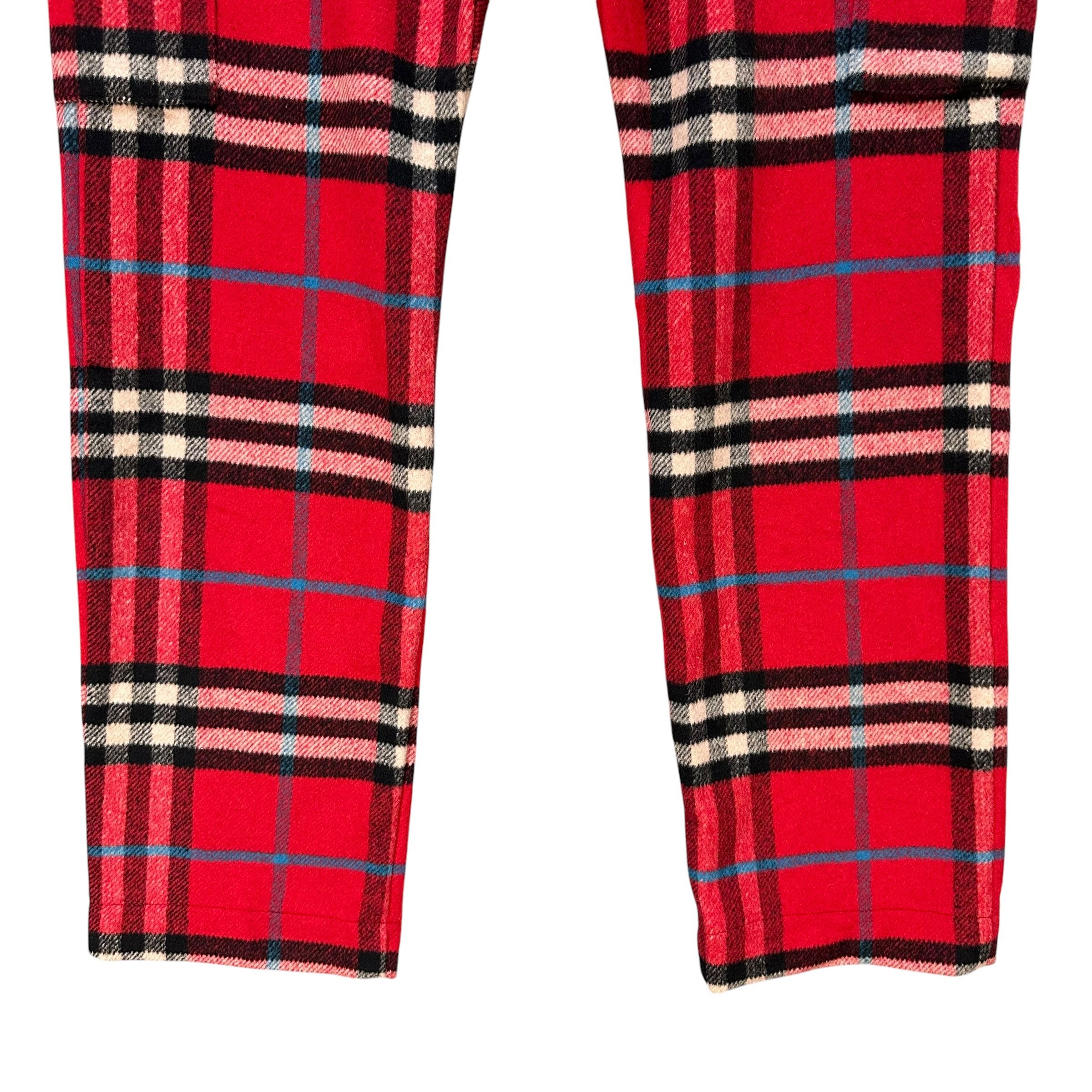 Kangol KANGOL X GRAND SLAM Red Check Cargo Pant #A76-1820 Size US 36 / EU 52 - 5 Thumbnail