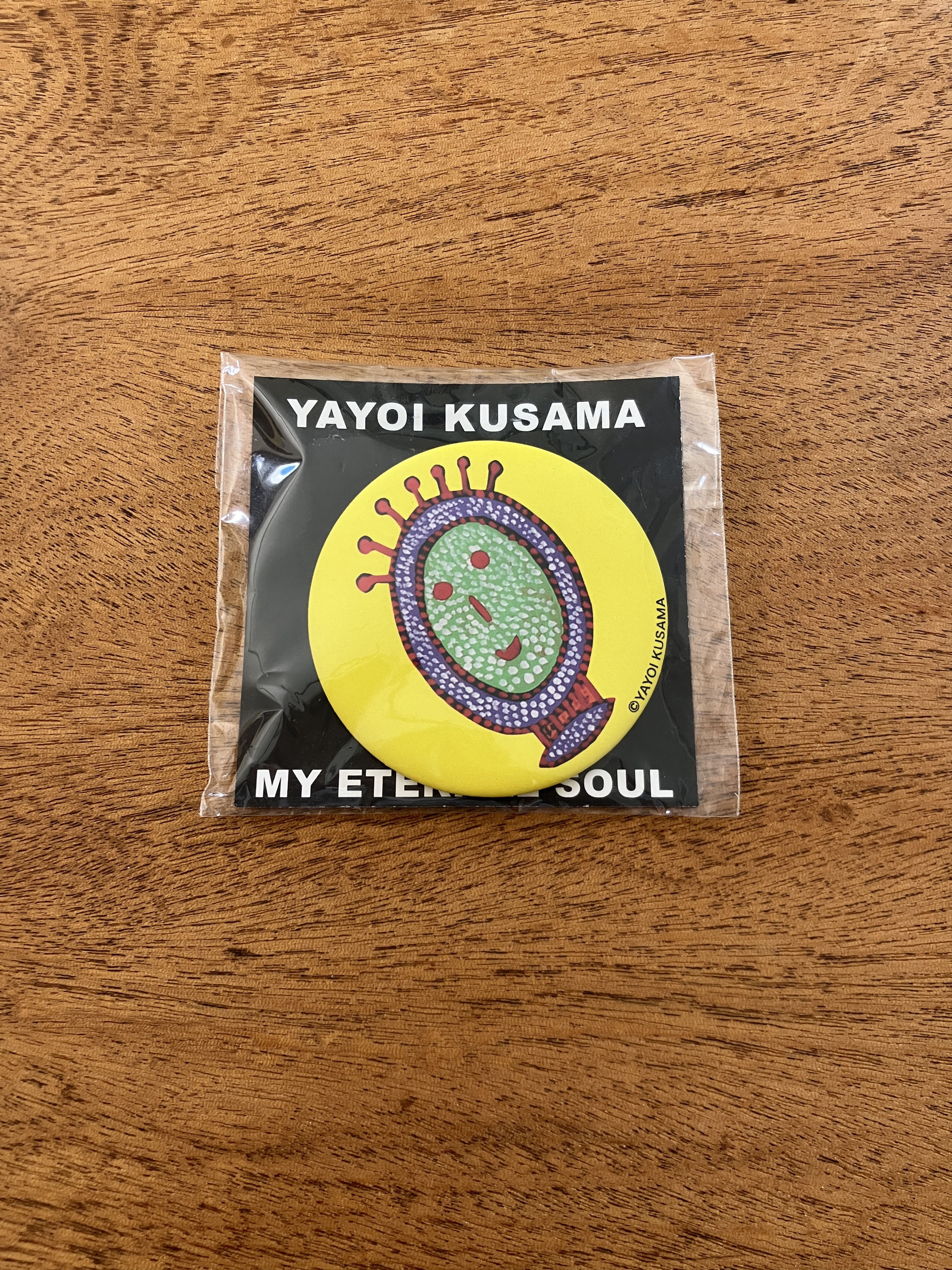 Yayoi Kusama My Eternal Soul Pin/Button
