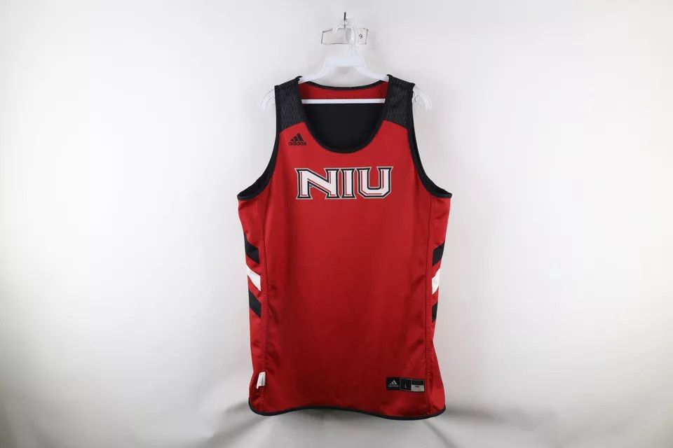 Adidas × Vintage Adidas Reversible Northern University Basketball Jersey Size US L / EU 52-54 / 3 - 12 Thumbnail