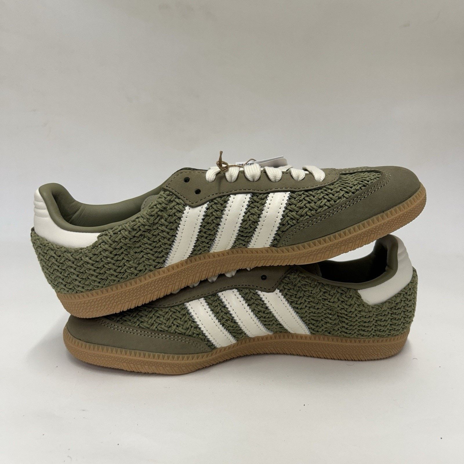 Adidas Adidas Samba OG Crochet Pack “Orbit Green” JR9447 Size US 8.5 / IT 38.5 - 3 Thumbnail