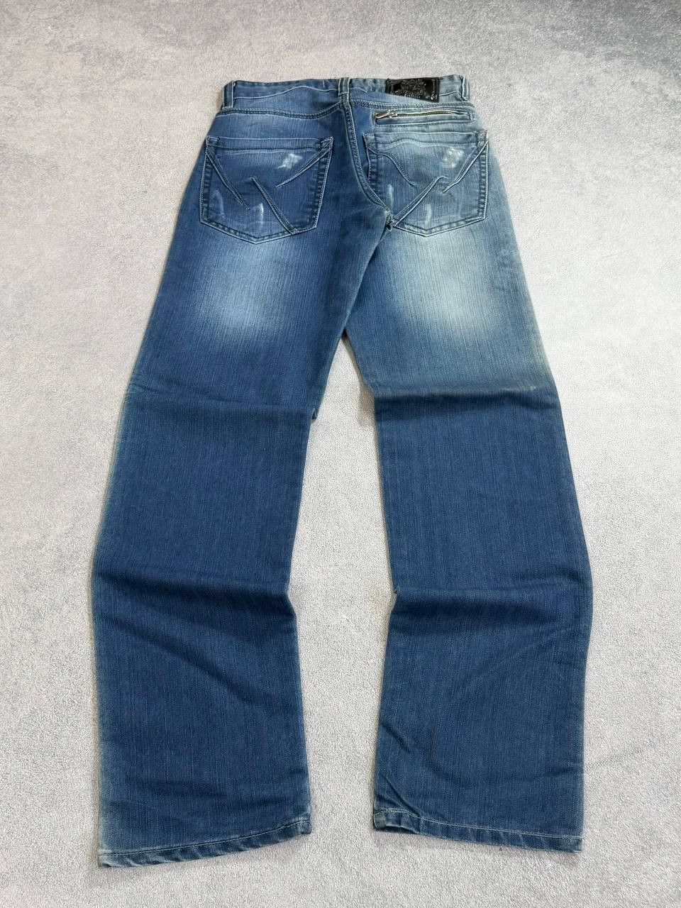 Hedi Slimane 00s Hedi Slimane Dior Style Archive Baggy Y2K Denim jeans Size US 31 - 8 Thumbnail