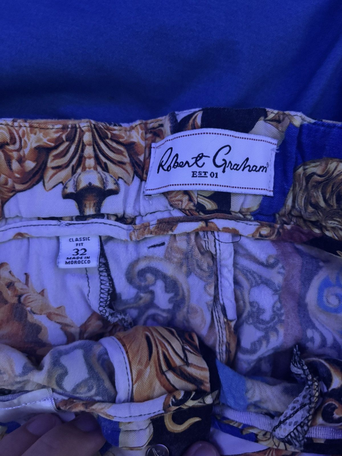 Robert Graham Robert Graham Baroque Shorts Size US 32 / EU 48 - 3 Thumbnail