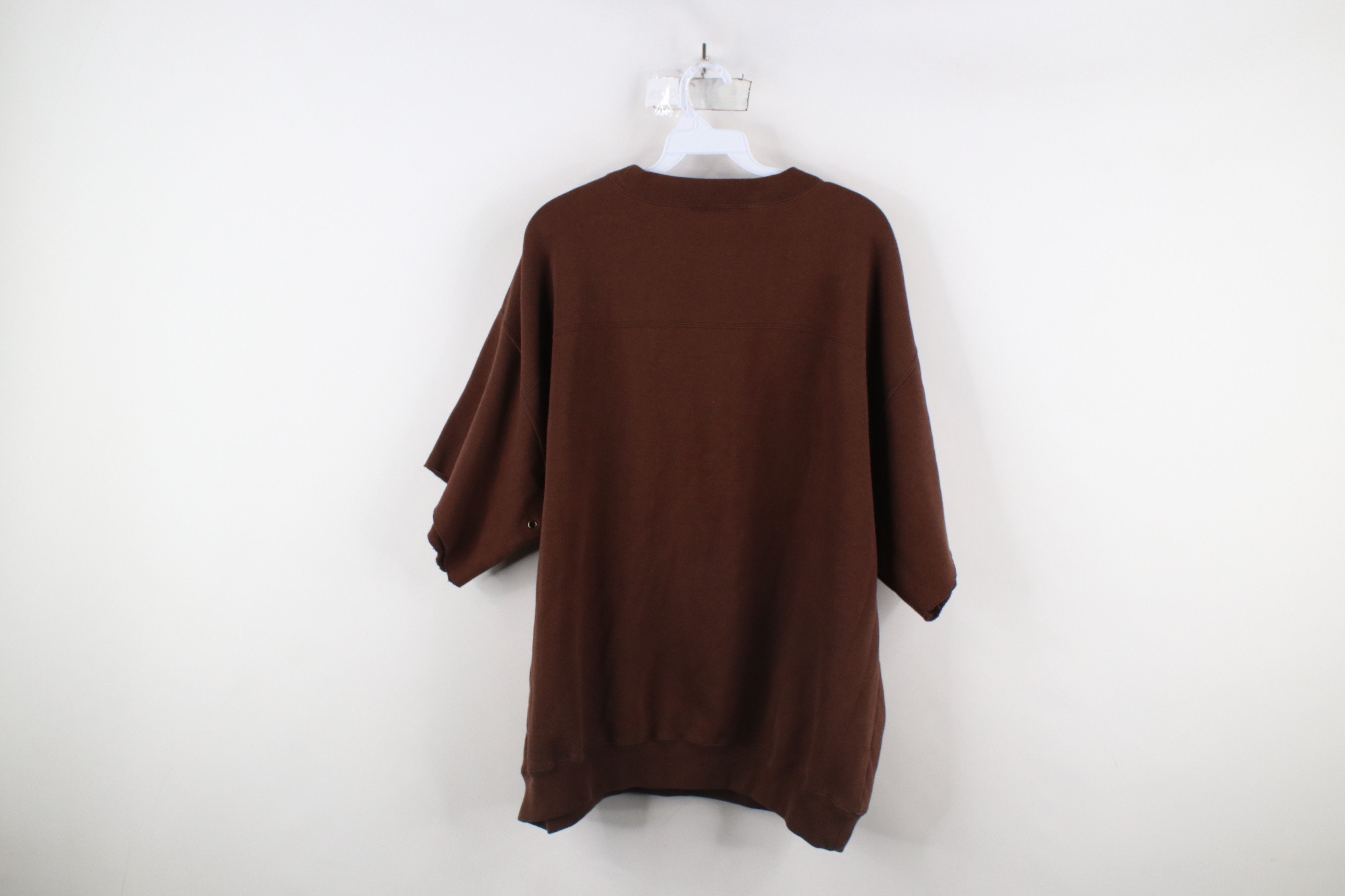 Vintage Vintage 90s Cleveland Cut Off Short Sleeve Sweatshirt Size US XL / EU 56 / 4 - 11 Thumbnail