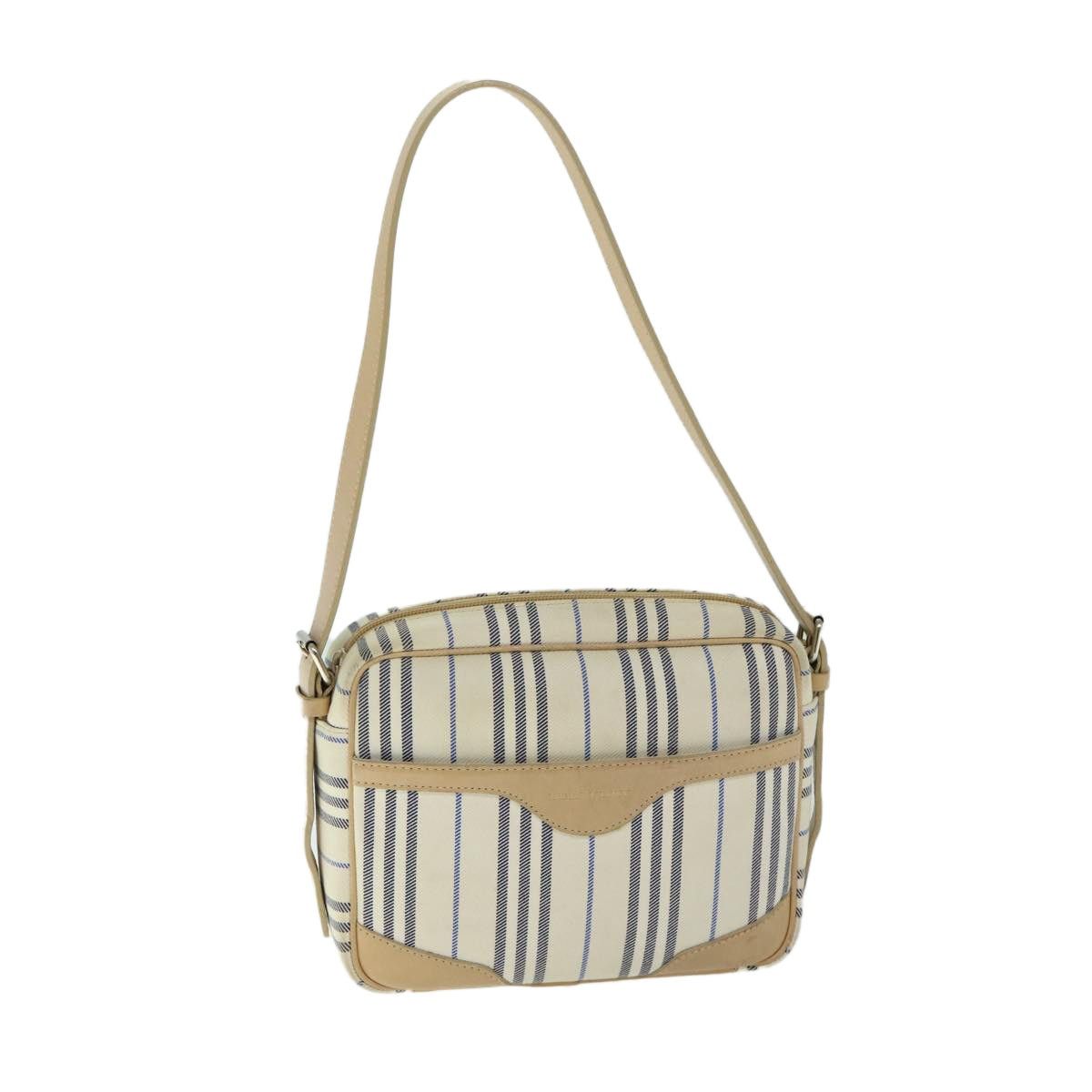 Burberry Burberry Nova Check Shoulder Bag Canvas Beige Size ONE SIZE - 1 Thumbnail