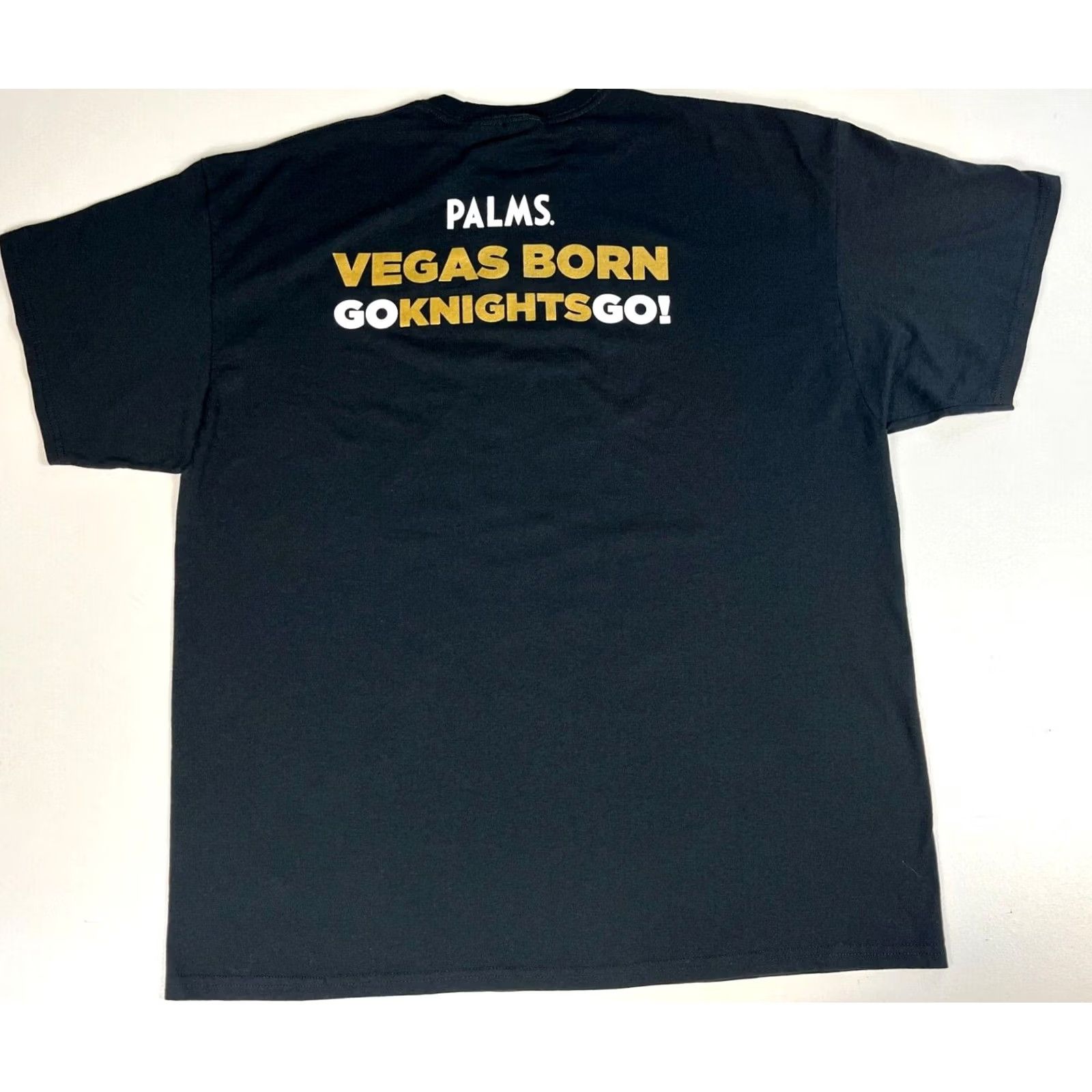 Port & Company VINTAGE Nike Shirt Mens 2XL Vegas Golden Knights 2017-2018 Inaugural Season T-shirt Black Cotton Blend Size US XXL / EU 58 / 5 - 2 Thumbnail