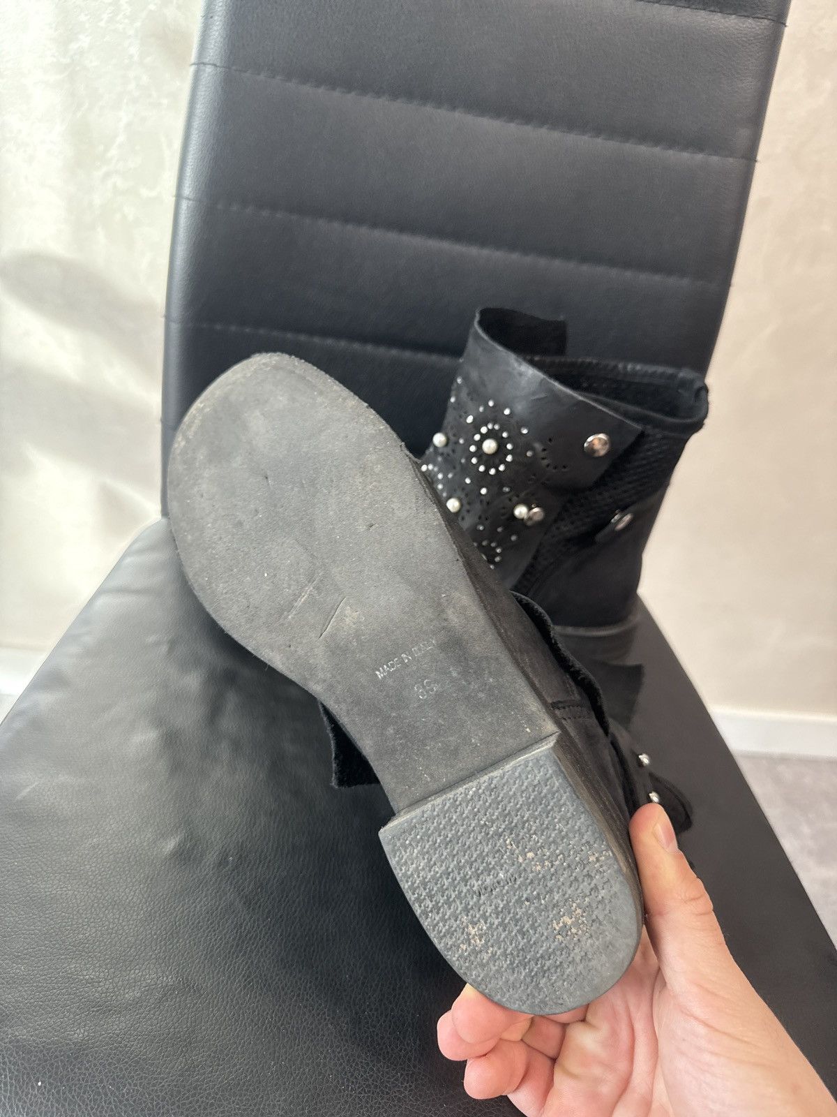 A.S.98 A.S. 98 style avant garde hype leather boots ankle boots Size US 6.5 / EU 39-40 - 6 Thumbnail