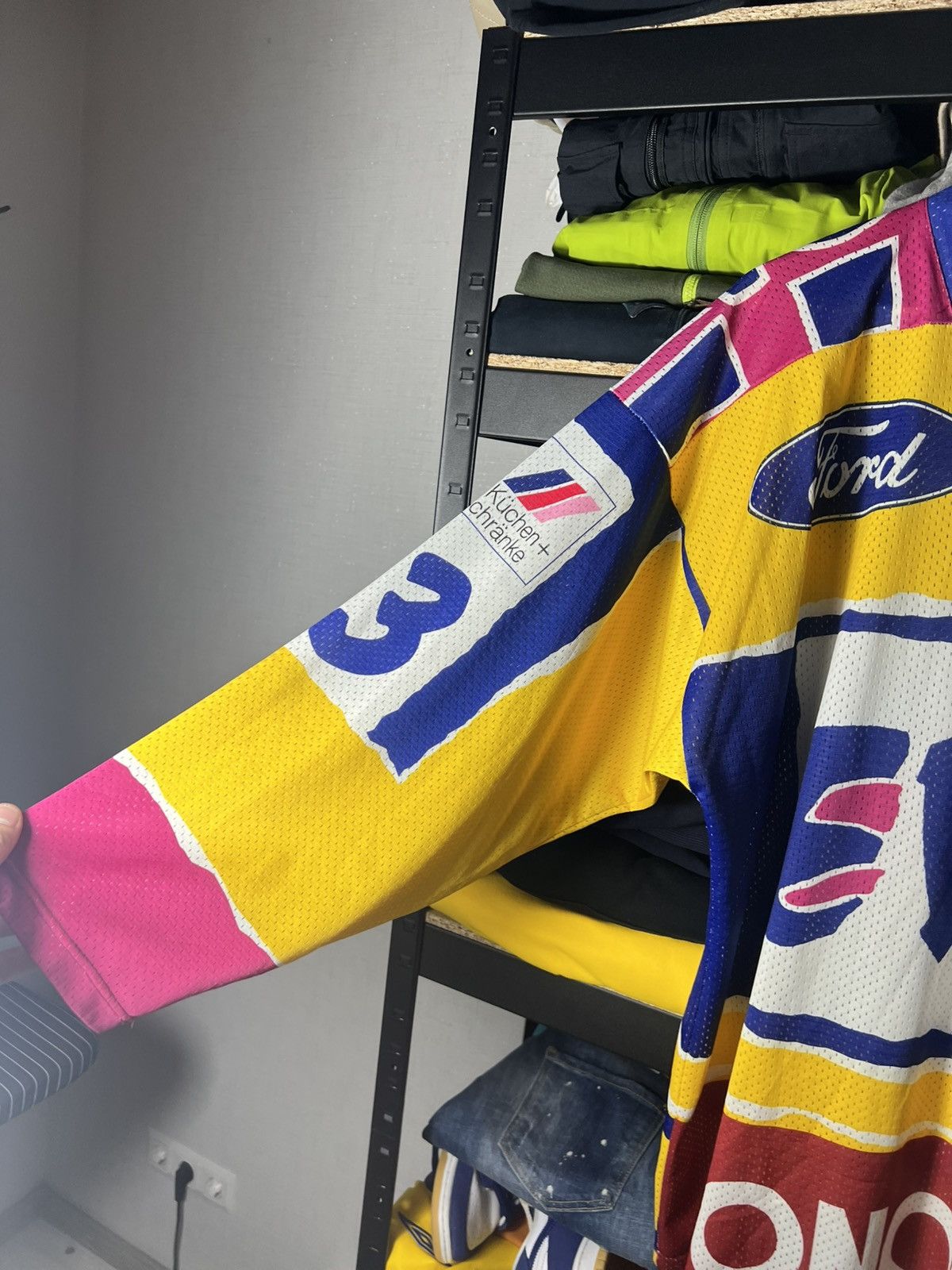 NHL 🏒 Vintage EV Zug Switzerland Ice Hockey Jersey #33 A. Künzi Size US L / EU 52-54 / 3 - 6 Thumbnail