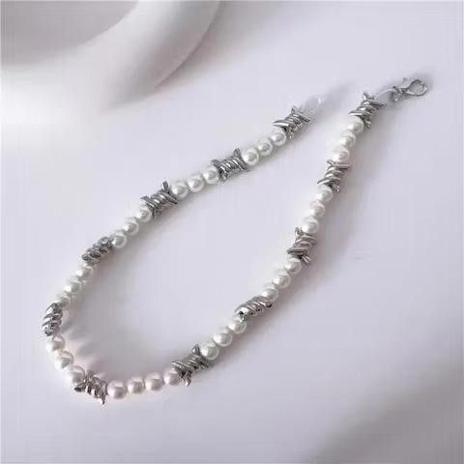 Jewelry Elegant White Imitation Pearl Necklace Size ONE SIZE - 4 Thumbnail