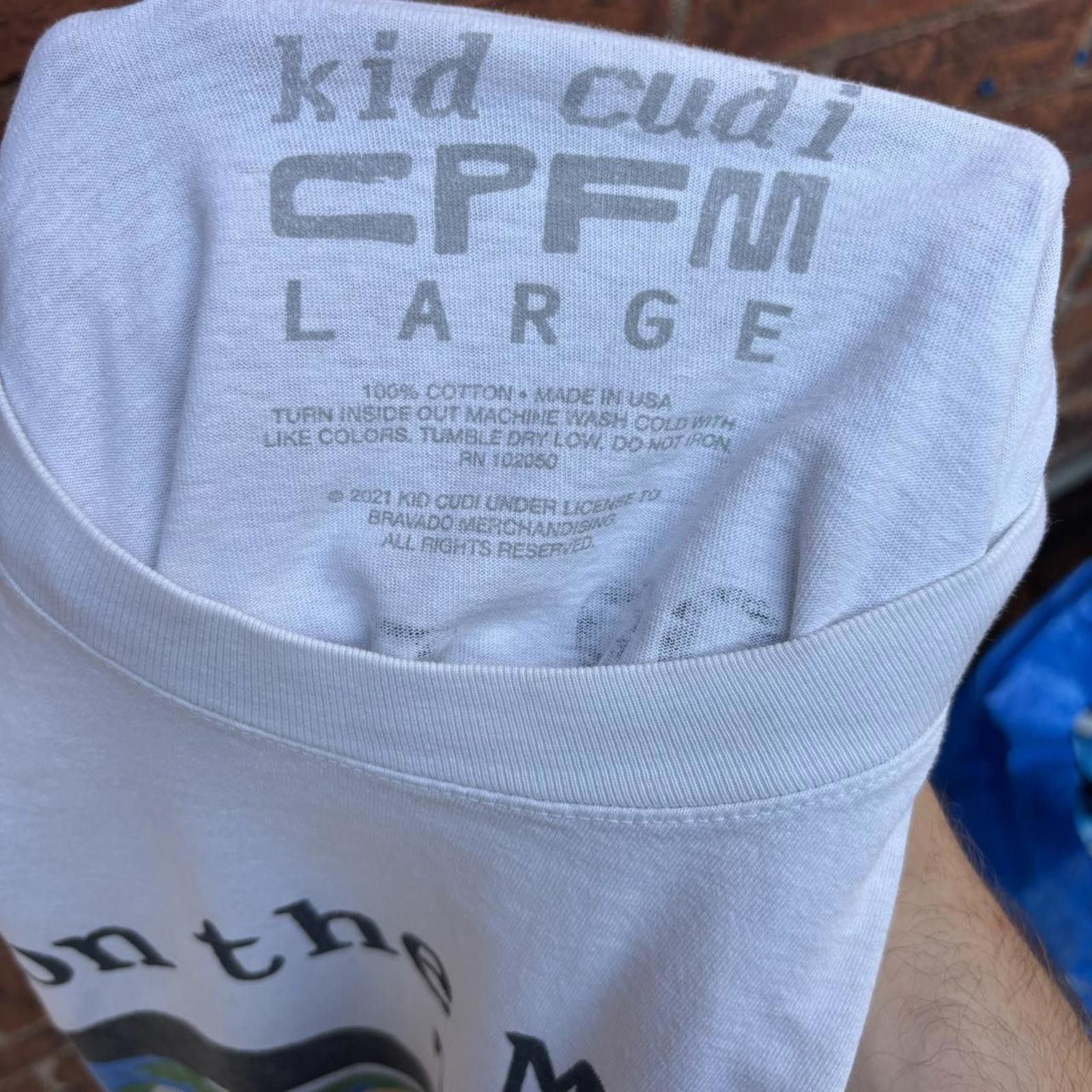 Cactus Plant Flea Market vintage kid cudi CPFM man on the moon III t shirt L Size US L / EU 52-54 / 3 - 8 Thumbnail