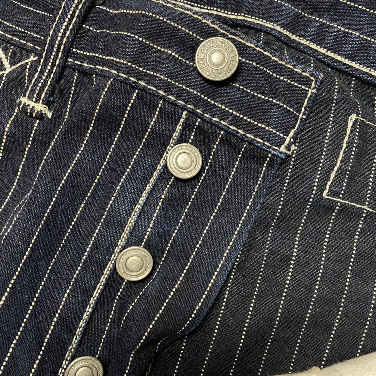 Mister Freedom Bob Dong Overall Mfg & Co. Wabash Selvedge Pants Size US 30 / EU 46 - 9 Thumbnail