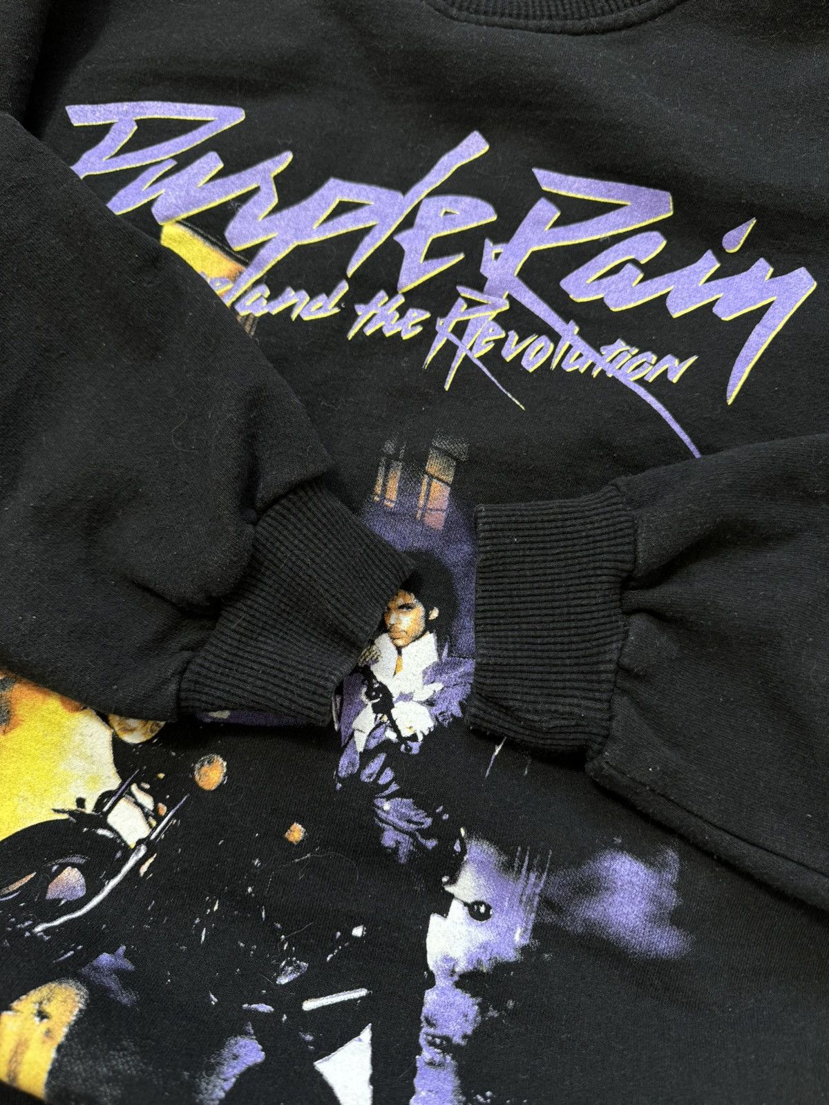 Band Tees 1990s PURPLE RAIN BAND PRINTED SWEATSHIRT Size M / US 6-8 / IT 42-44 - 6 Thumbnail