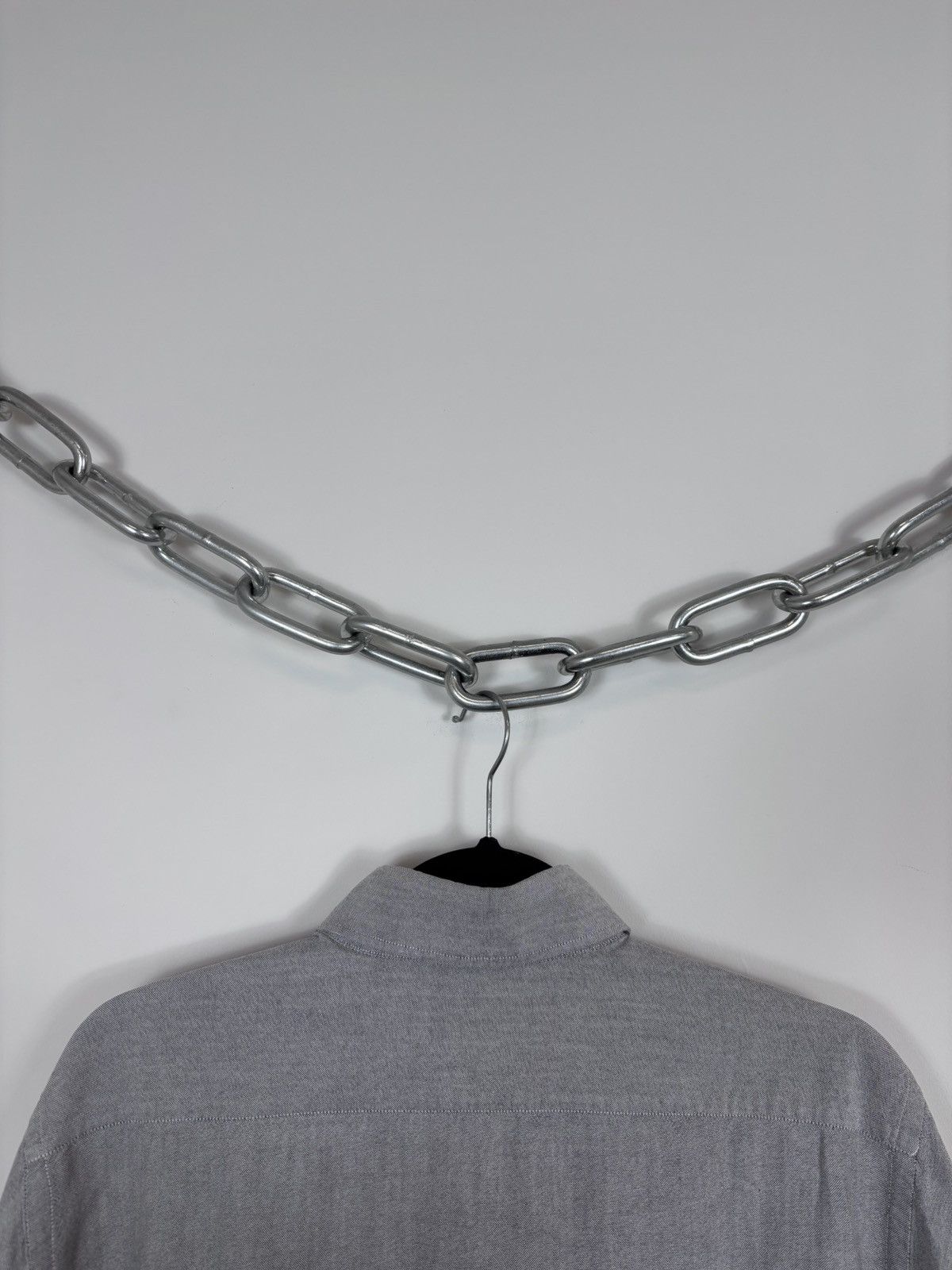 Etro Etro Men’s Textured Grey Long Sleeve Shirt Button Down Size US L / EU 52-54 / 3 - 15 Thumbnail