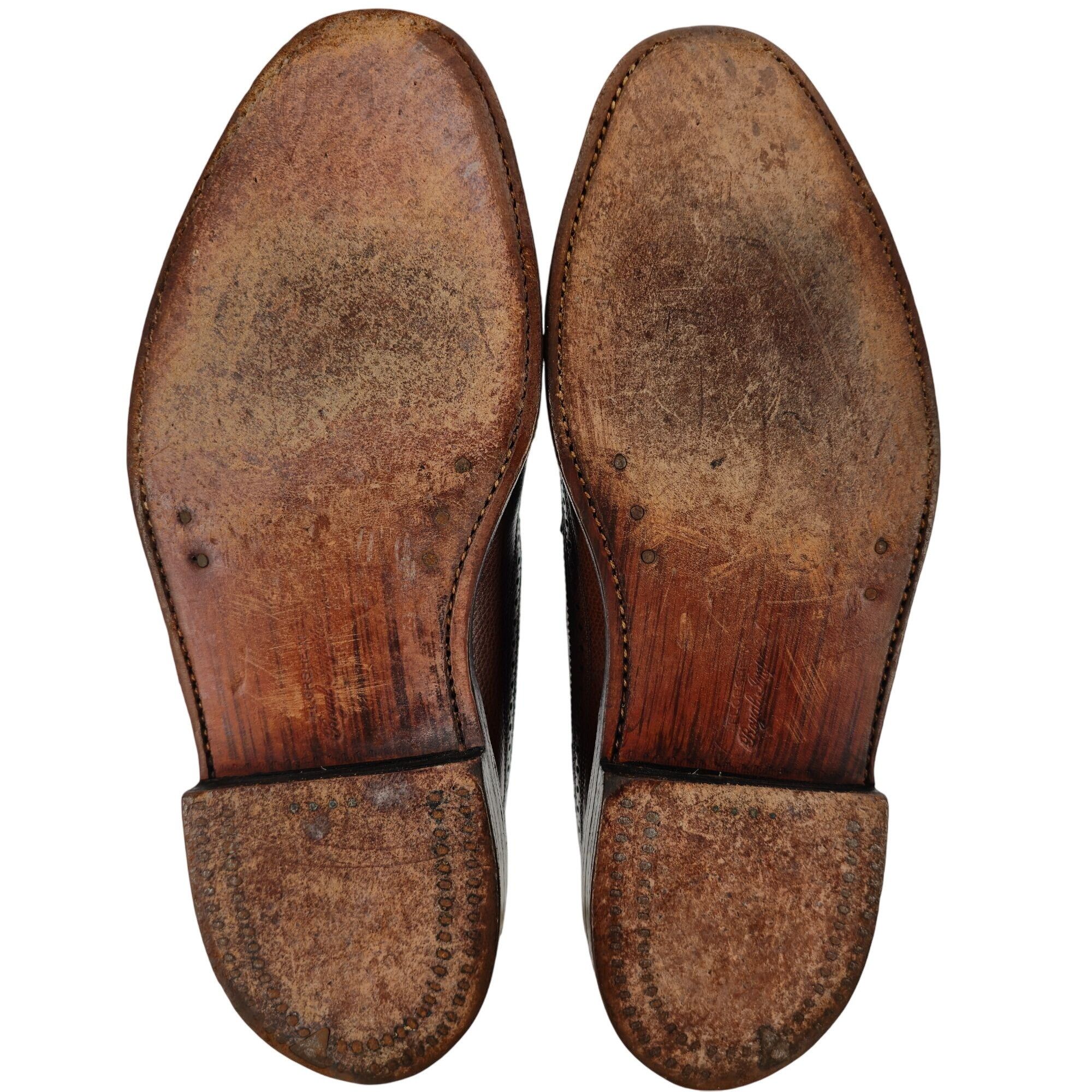 Florsheim Vintage Florsheim Royal Imperial Brown Leather Longwing Derb Size US 9 / EU 42 - 3 Thumbnail