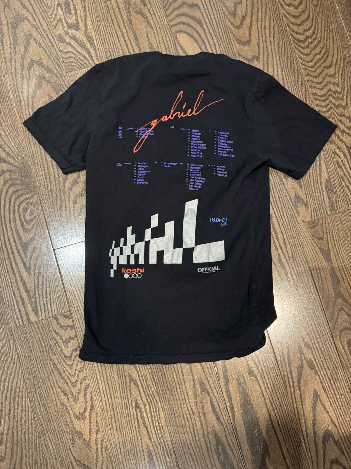 Band Tees × Vintage KESHI CONCERT TEE Size US S / EU 44-46 / 1 - 1 Thumbnail
