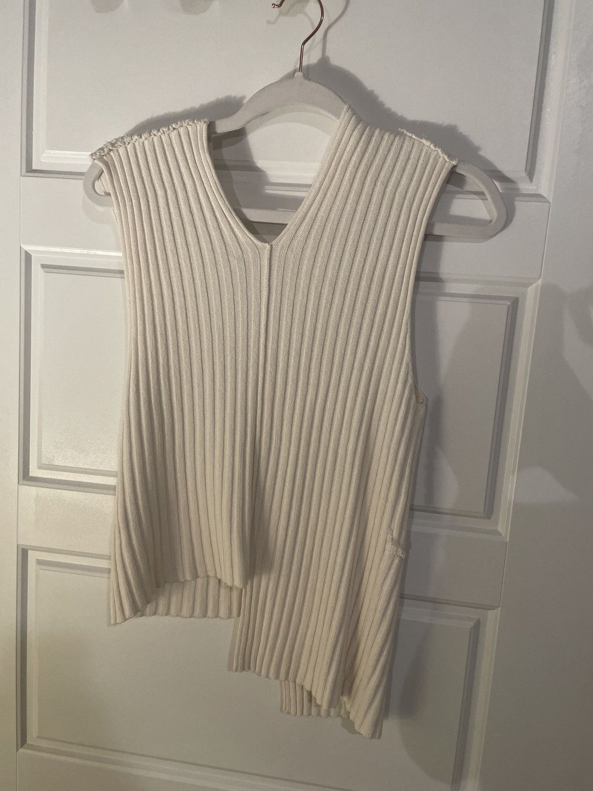Helmut Lang Helmut Lang asymmetrical top Size L / US 10 / IT 46 - 2 Thumbnail