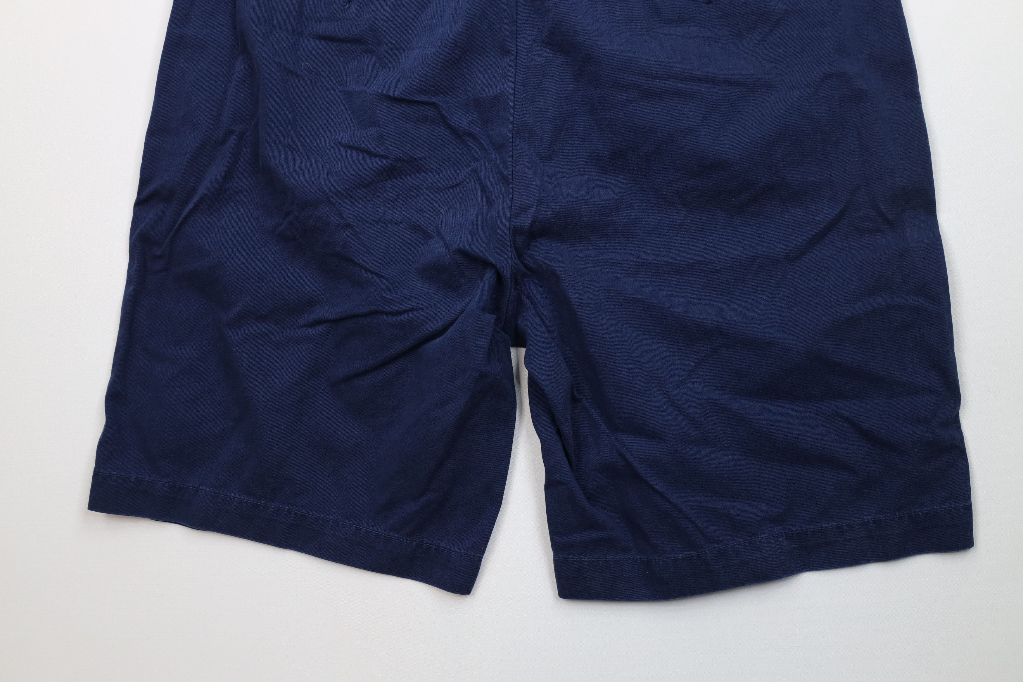 Ralph Lauren Vintage Ralph Lauren Fit Chino Shorts Navy Blue Cotton Size US 40 / EU 56 - 12 Thumbnail