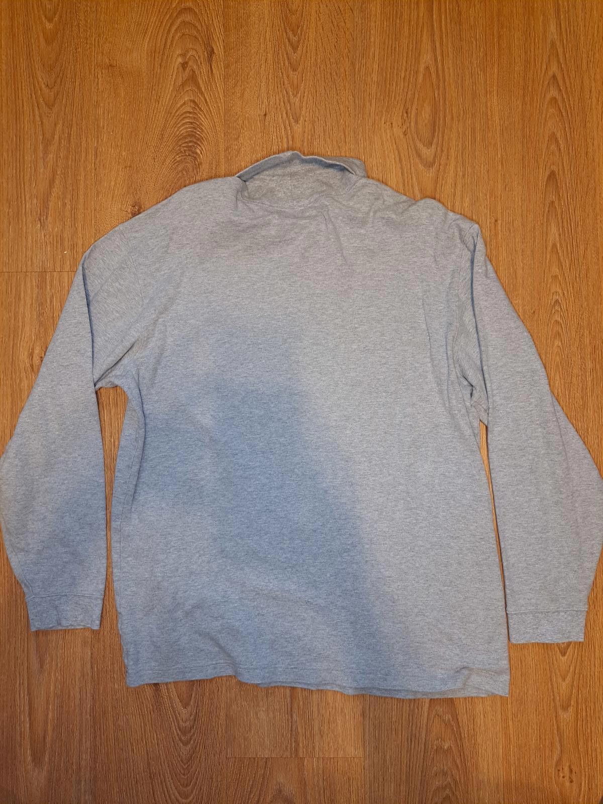 L.L. Bean LL Bean Turtleneck Sweater Mens Large Gray 100% Cotton Size US L / EU 52-54 / 3 - 4 Thumbnail