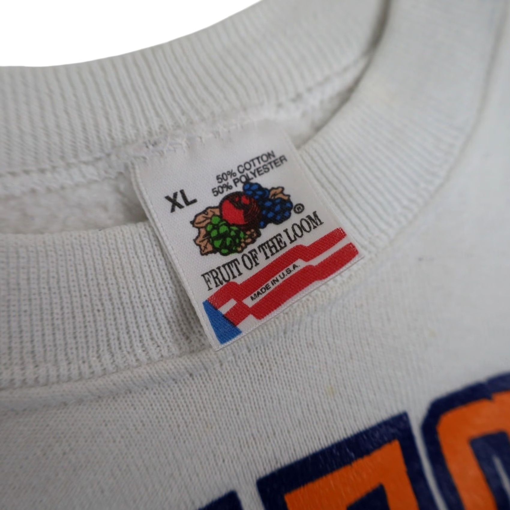 Vintage VINTAGE University of Tennessee Mens XL Graphic Sweatshirt White Size US XL / EU 56 / 4 - 7 Thumbnail