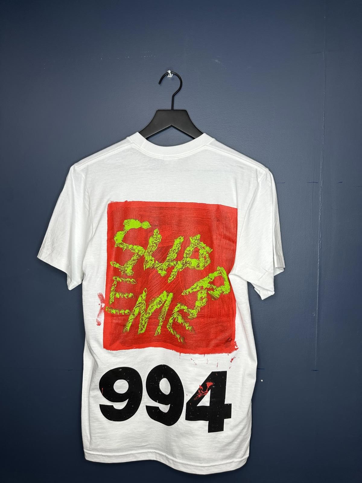Supreme Supreme Paint Tee Size Small White Color New Size ONE SIZE - 2 Thumbnail