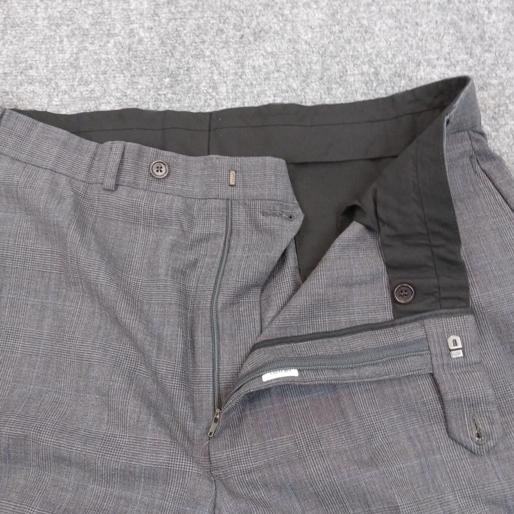 Brooks Brothers Brooks Brothers Mens Pants Gray Wool Straight 38x31 Extra Large Size US 36 / EU 52 - 6 Thumbnail