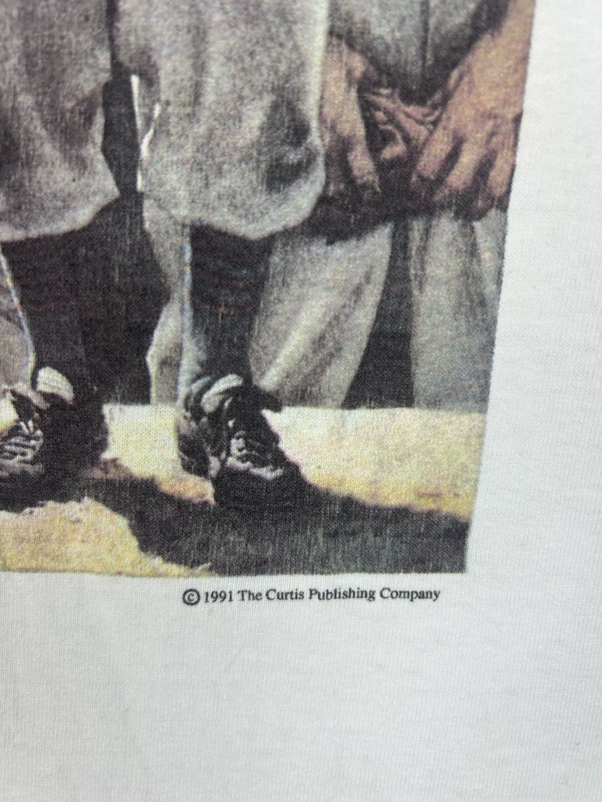 Vintage Vintage 1991 Norman Rockwell “Saturday Evening Post Size US L / EU 52-54 / 3 - 4 Thumbnail