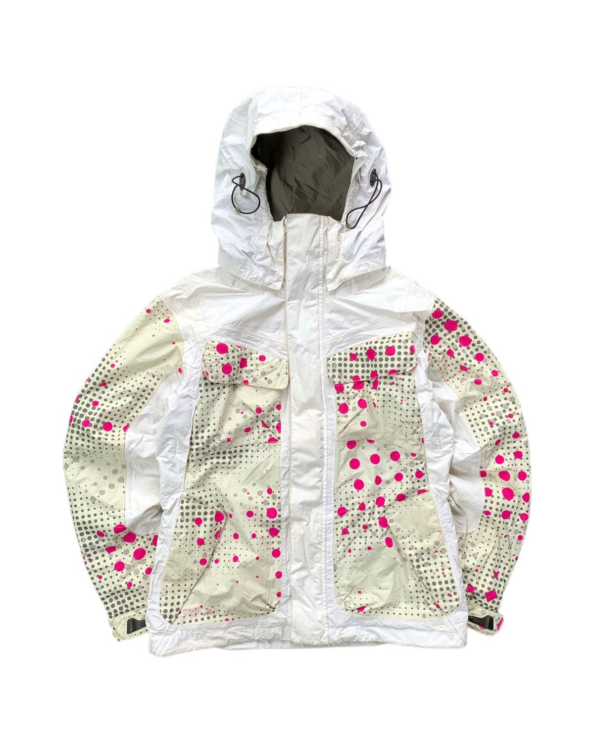 image of 00S Oakley Road Fuel Magnetic Jacket in White, Men's (Size Small)