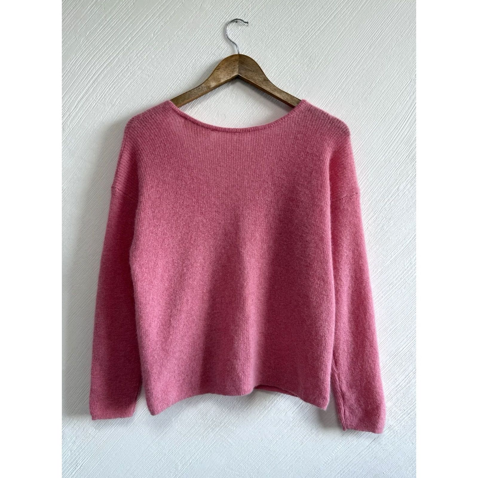 Vintage SEZANE PARIS LA MAILLE WOOMEN’S CARDIGAN SWEATERS PINK WOOL LUXURY RARE Size S Size S / US 4 / IT 40 - 6 Thumbnail