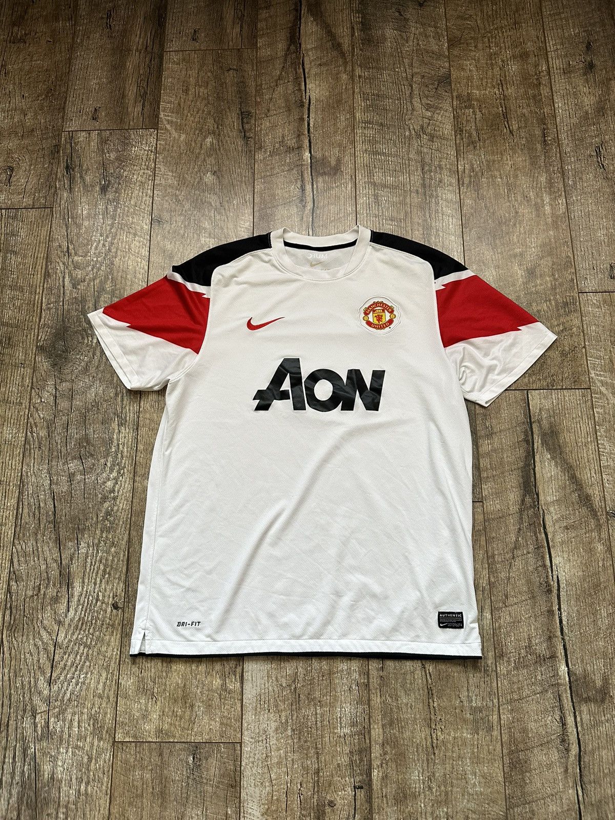 2010/11 Nike Manchester United FC Away Soccer Jersey