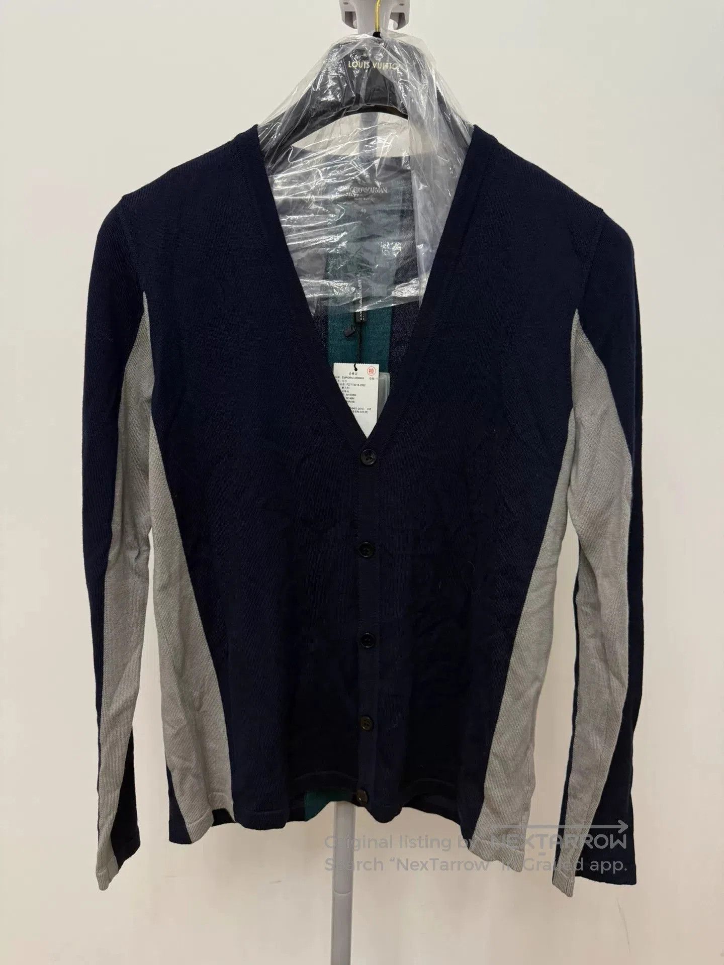 Emporio Armani Emporio Armani Wool Knit Cardigan. Size US S / EU 44-46 / 1 - 1 Thumbnail