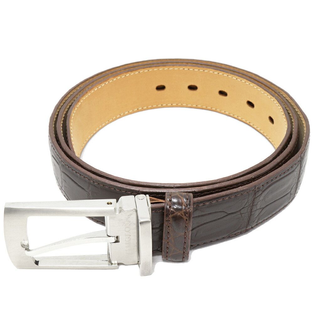 Other Other L'Aiglon Crocodile Belt Leather Belt DUTY FREE for USA Size ONE SIZE - 1 Thumbnail