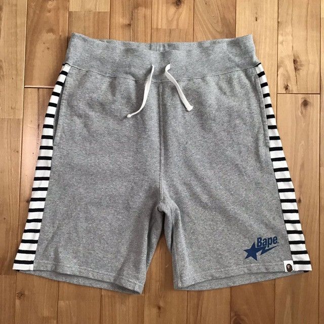 Bape BAPE STA logo sweat shorts a bathing ape ★size L Size US 34 / EU 50 - 1 Thumbnail