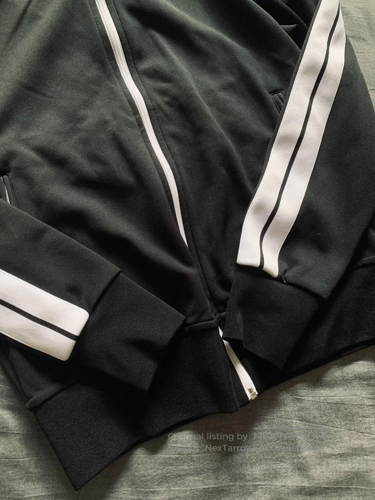 Palm Angels Palm Angels Classic Black White Striped Jacket. Size US S / EU 44-46 / 1 - 3 Thumbnail