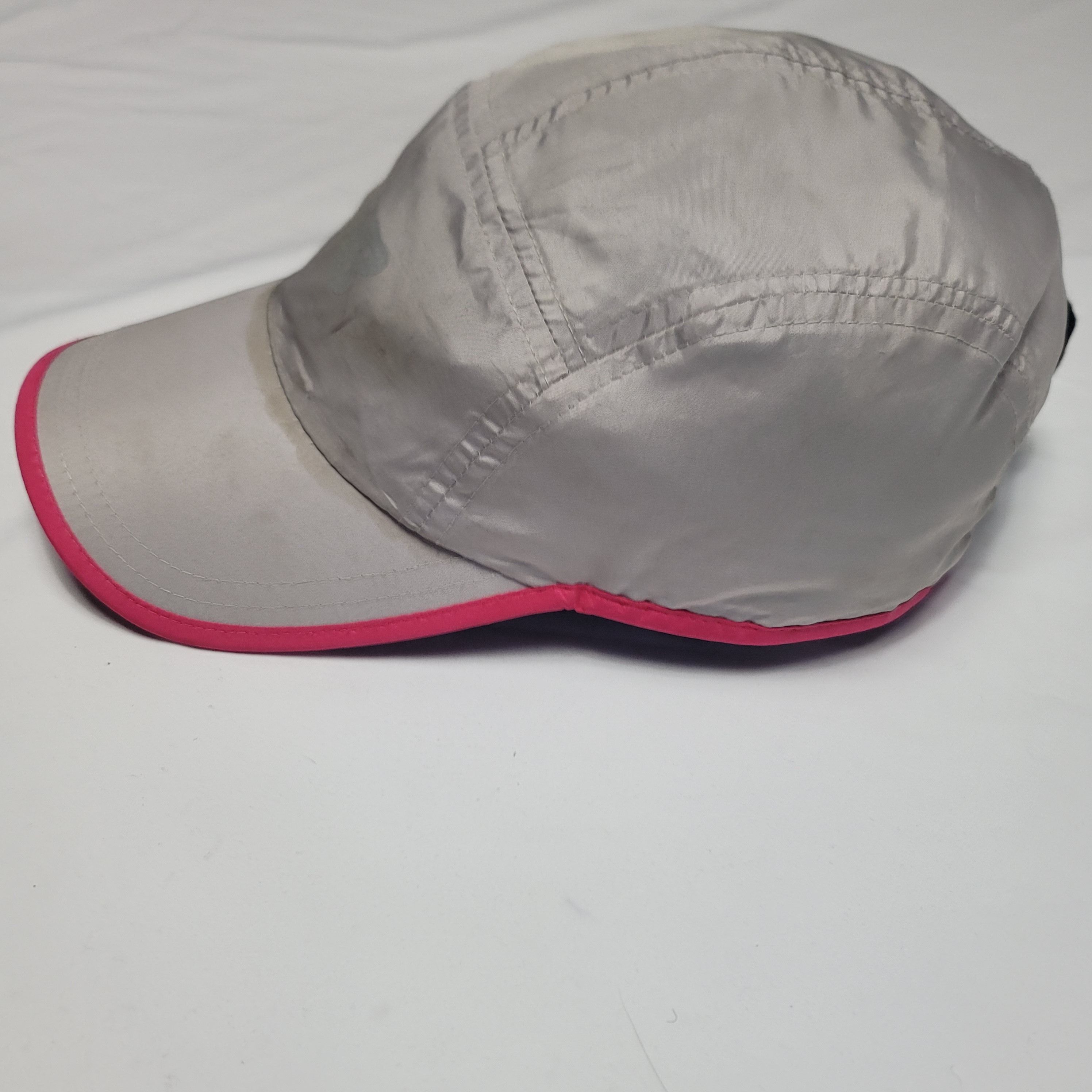New Balance New Balance Reflective Grey & Pink Cap Size ONE SIZE - 4 Thumbnail