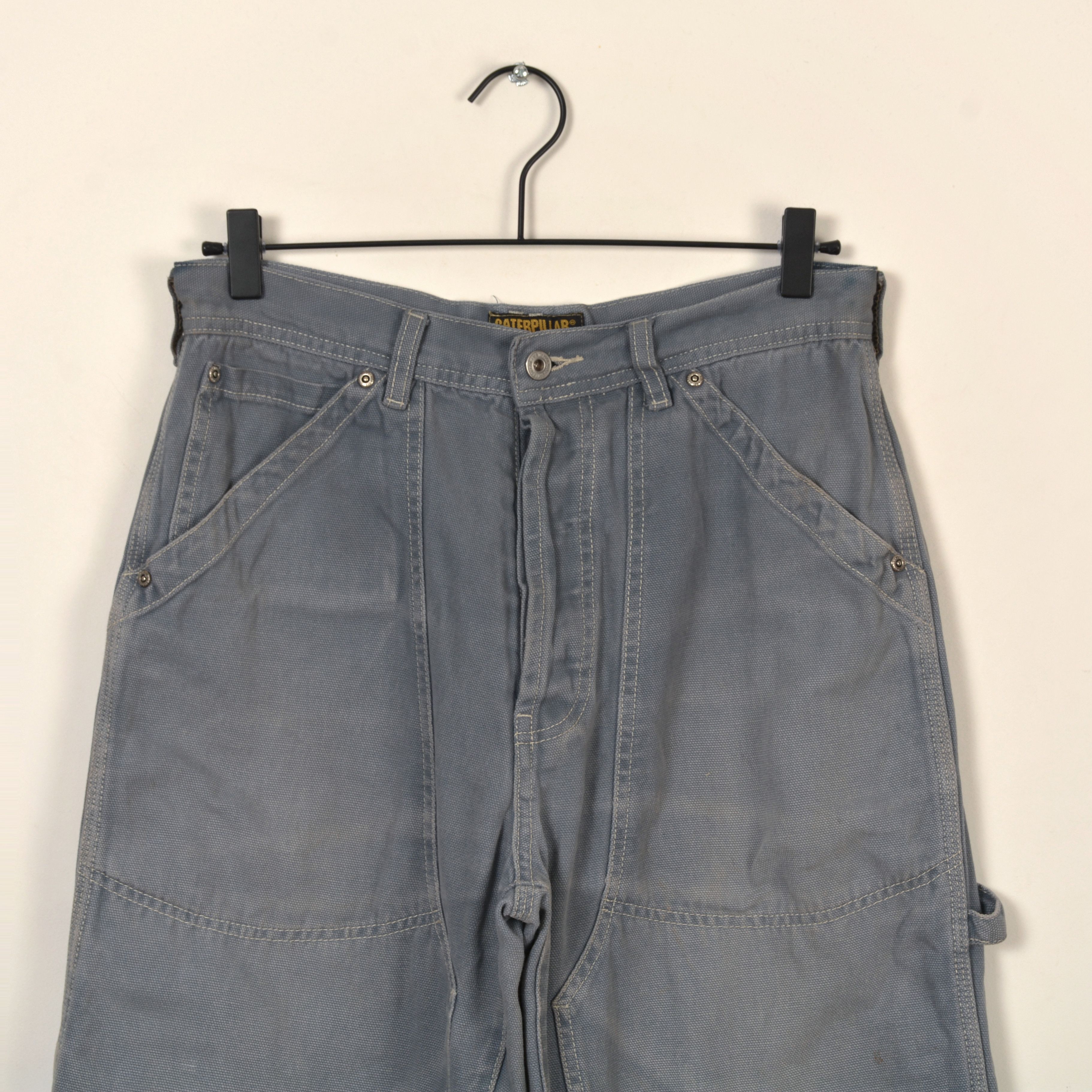 Vintage Vintage carpenter double knee pants work 1980 (4148) Size US 30 / EU 46 - 2 Thumbnail