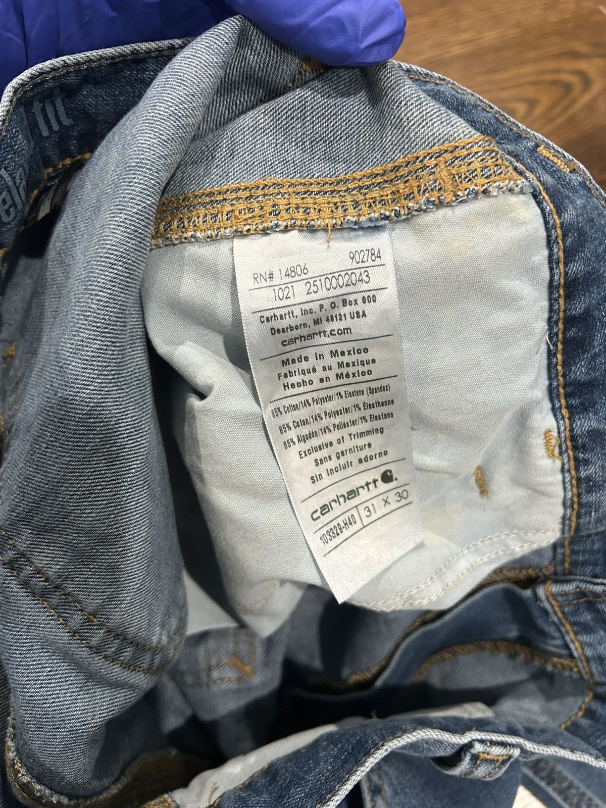 Carhartt Carhartt Carpenter Jeans Size US 31 - 8 Thumbnail