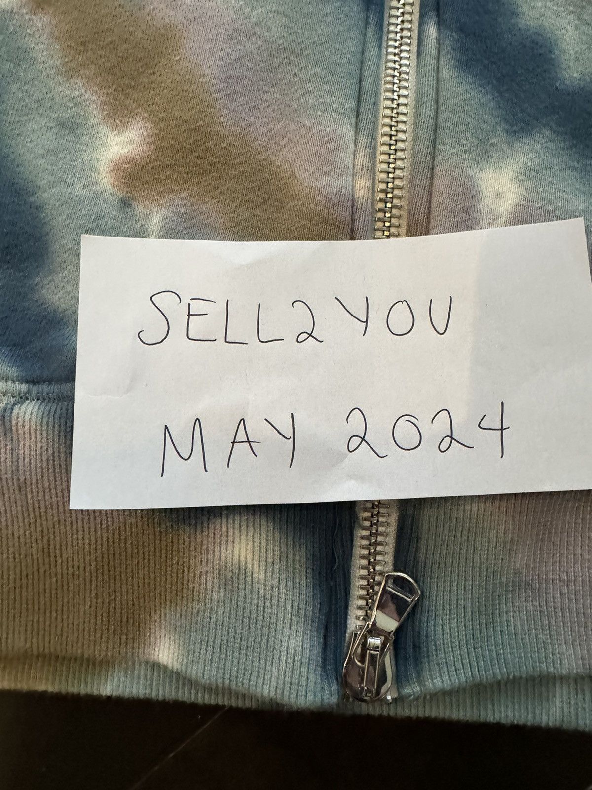 Eric Emanuel Eric Emanuel Tie Dye Full Zip Up Hoodie Size US L / EU 52-54 / 3 - 5 Thumbnail