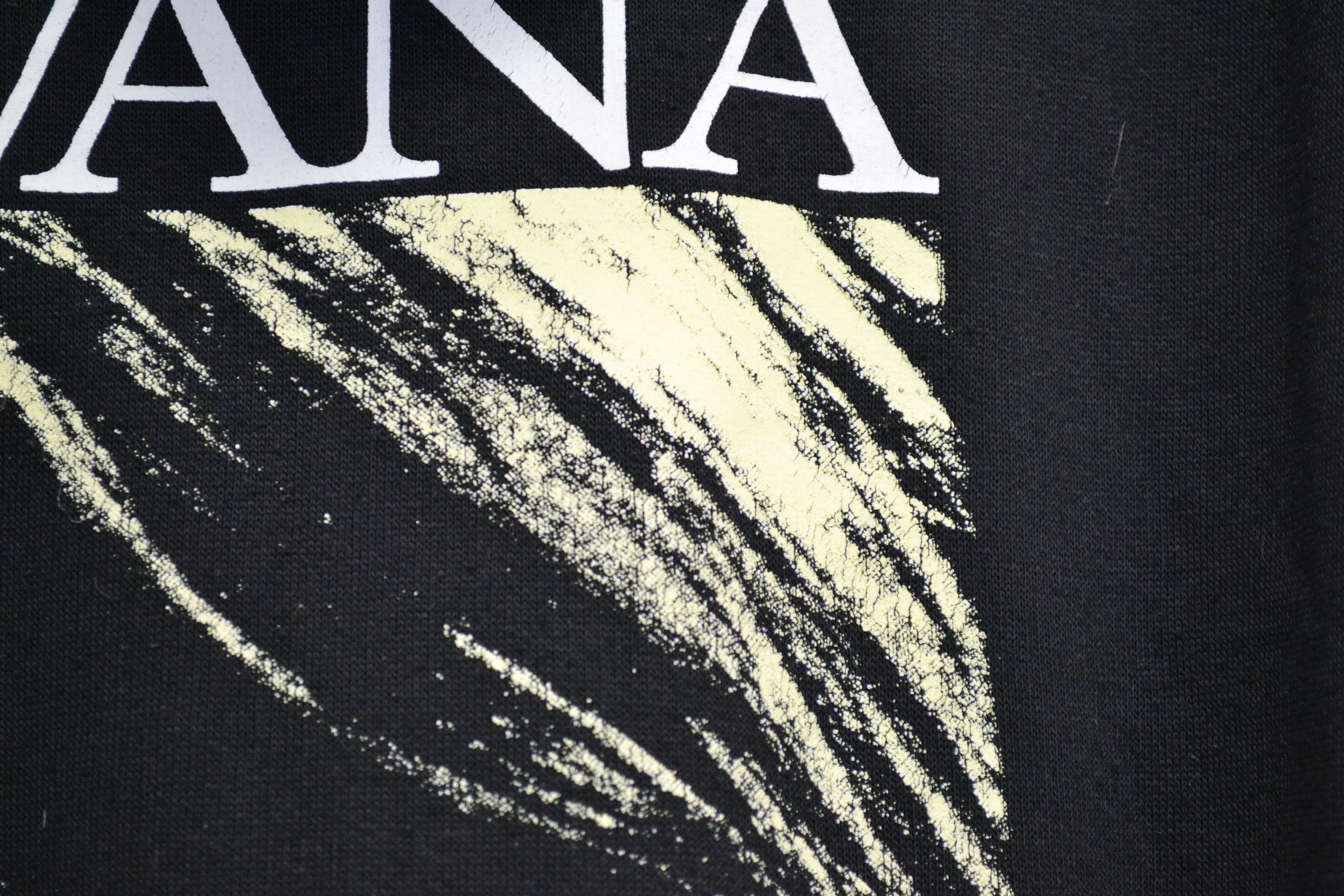 Vintage Nirvana Kurt Cobain Double Sided Hoodie