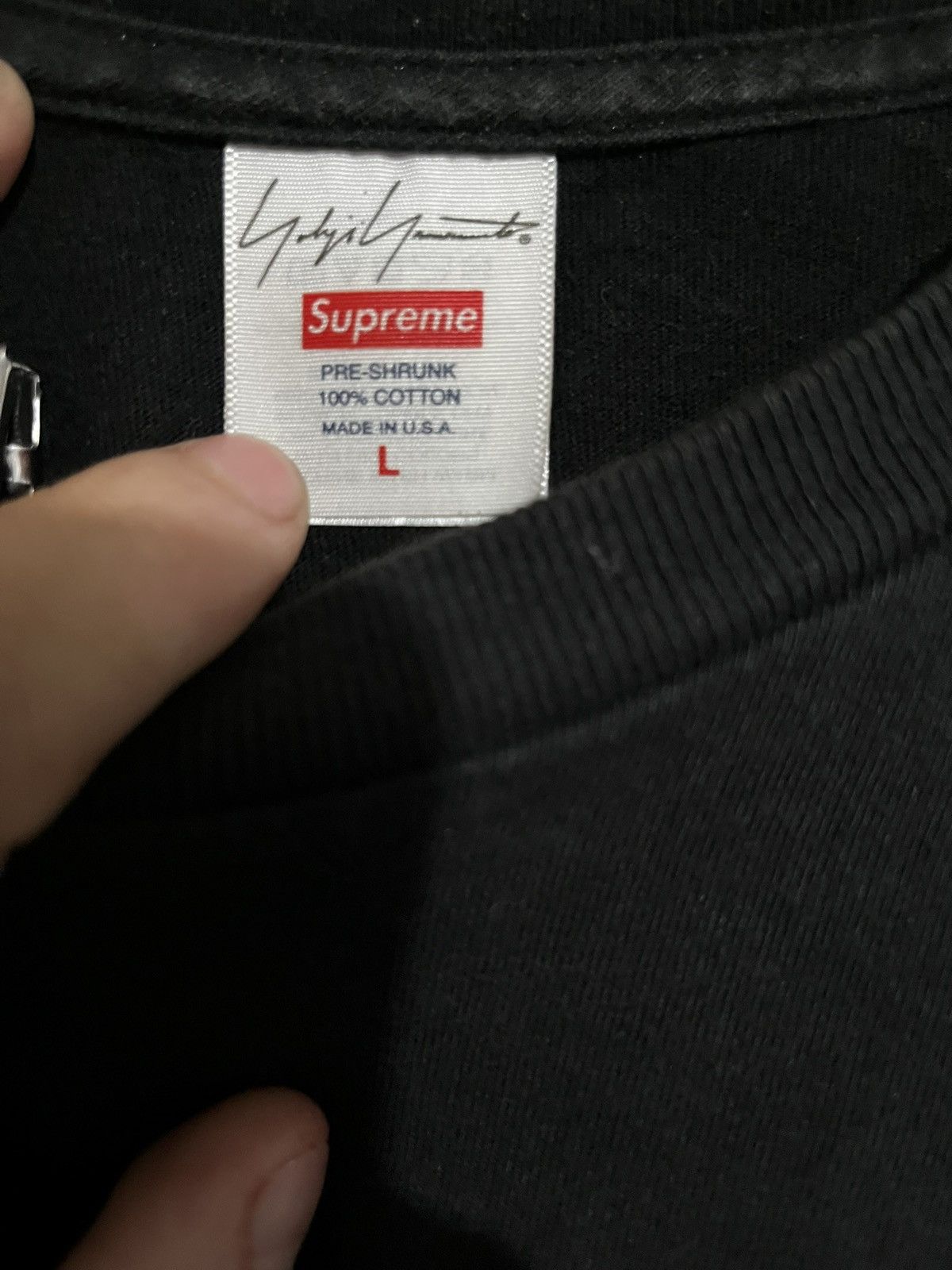 Supreme × Yohji Yamamoto Yohji yamamoto supreme tee tekken rare shirt size large Size US XL / EU 56 / 4 - 3 Thumbnail