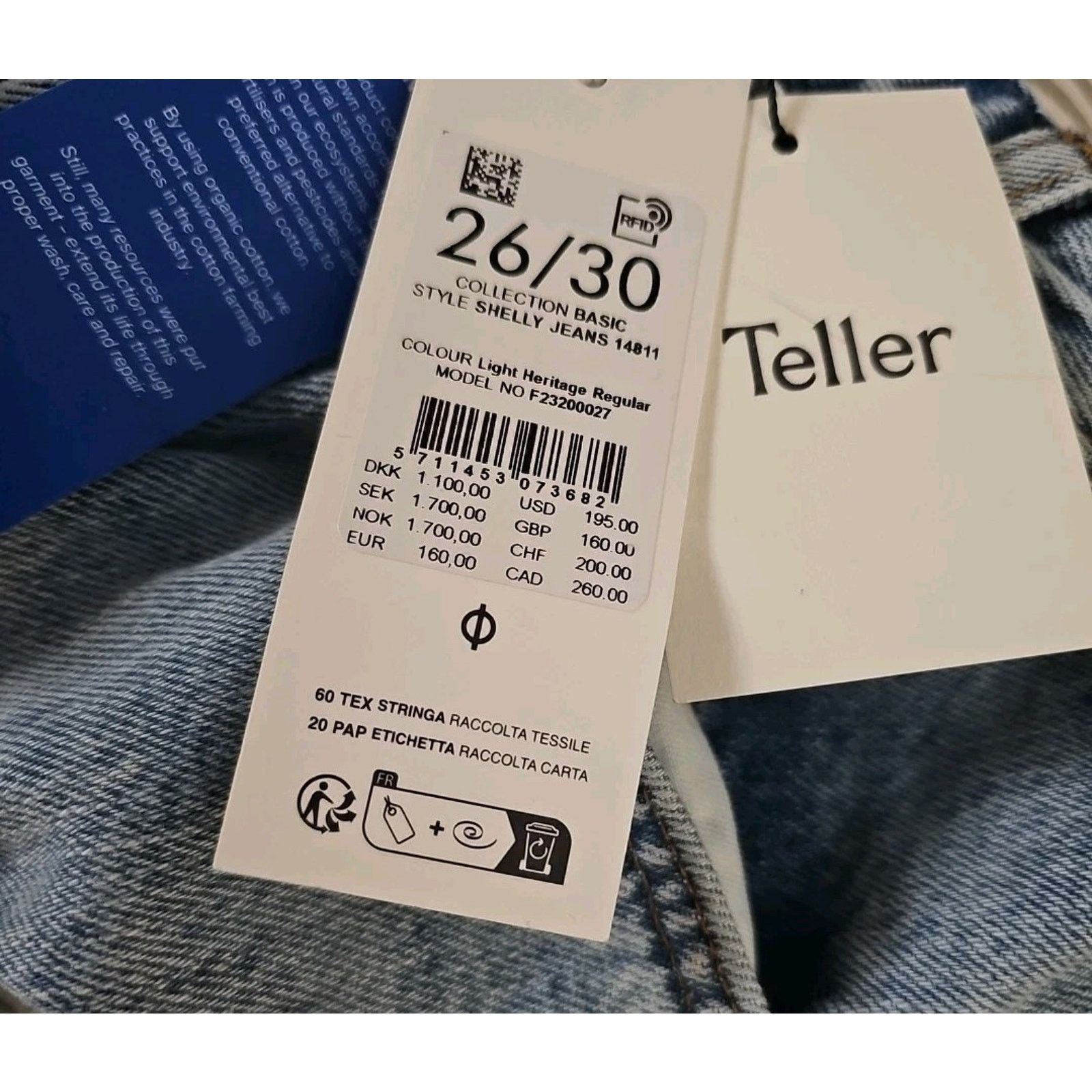 Samsoe Samsoe Samsoe Samsoe Womens Shelly Light Heritage Jeans $185 Size 28" / US 6 / IT 42 - 10 Thumbnail