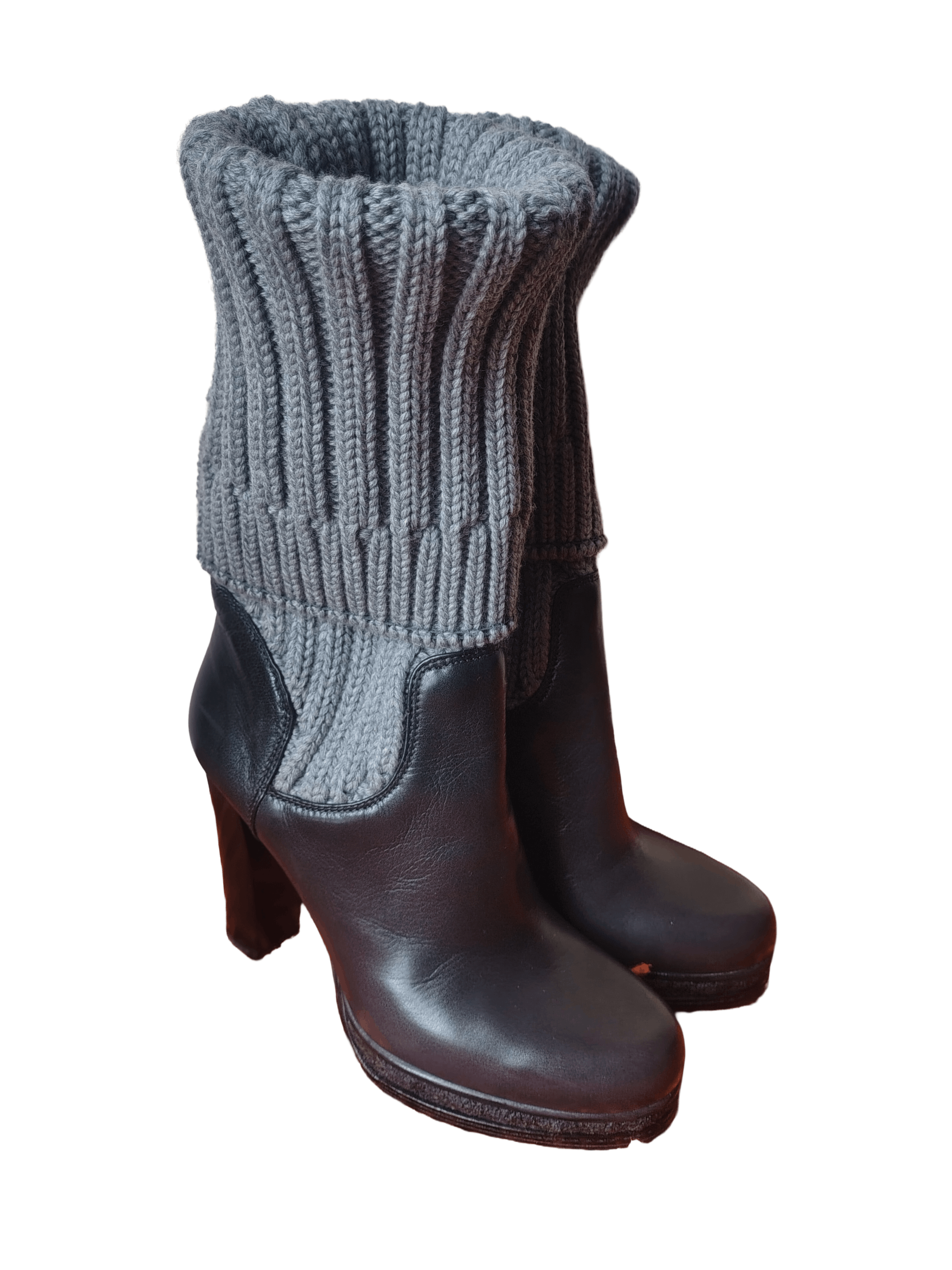 Dolce & Gabbana Vintage Dolce and Gabbana Sock Heel Boots Size US 7 / IT 37 - 7 Thumbnail
