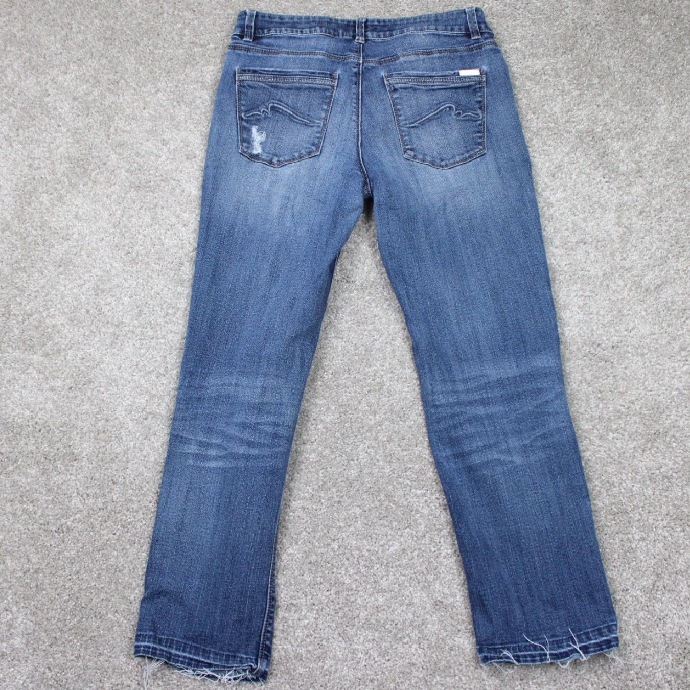 White House Black Market White House Black Market Jeans Womens 2 Blue Slim Crop 5-Pocket Denim 25" inseam Size 26" / US 2 / IT 38 - 6 Thumbnail