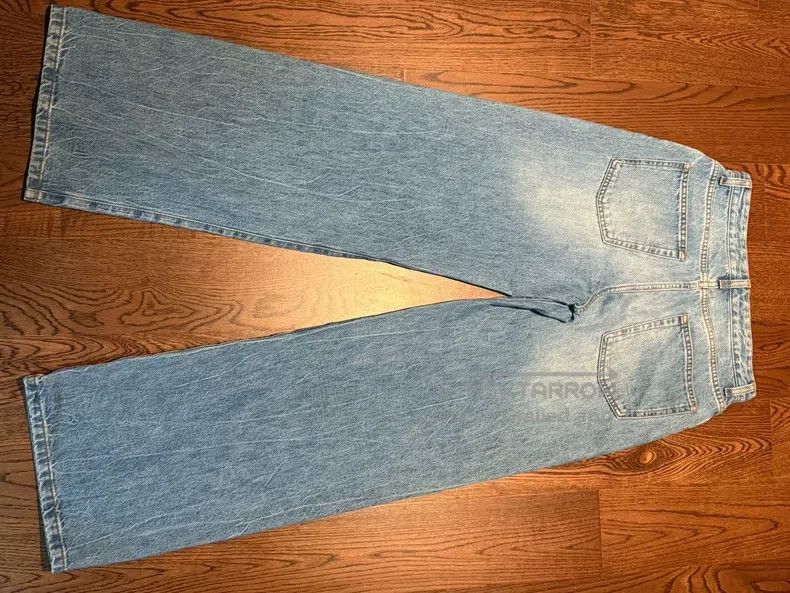 The Row The Row size 25 Light Blue Straight Leg Jeans Size 24" / US 00 / IT 34 - 5 Thumbnail