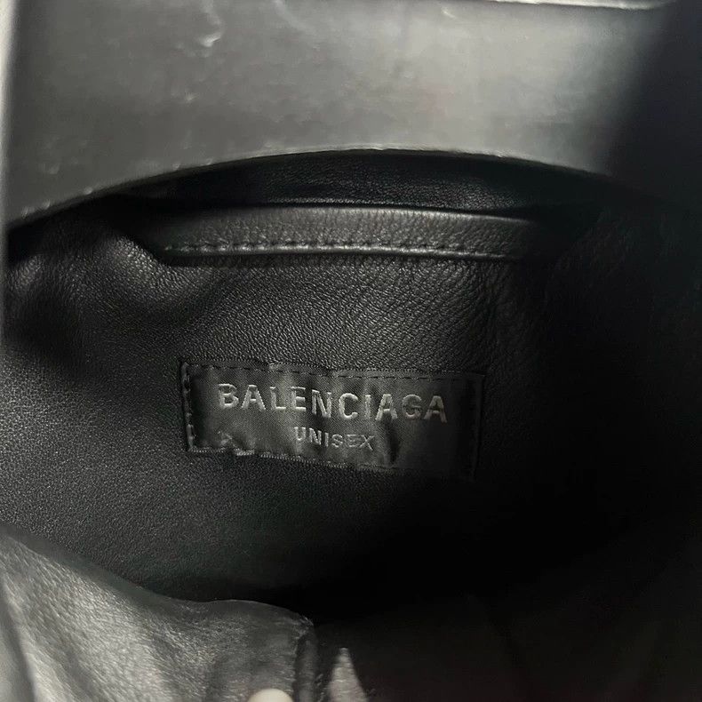Balenciaga Balenciaga Black loose-fit monogrammed zip-up long-sleeve Size US XS / EU 42 / 0 - 3 Thumbnail